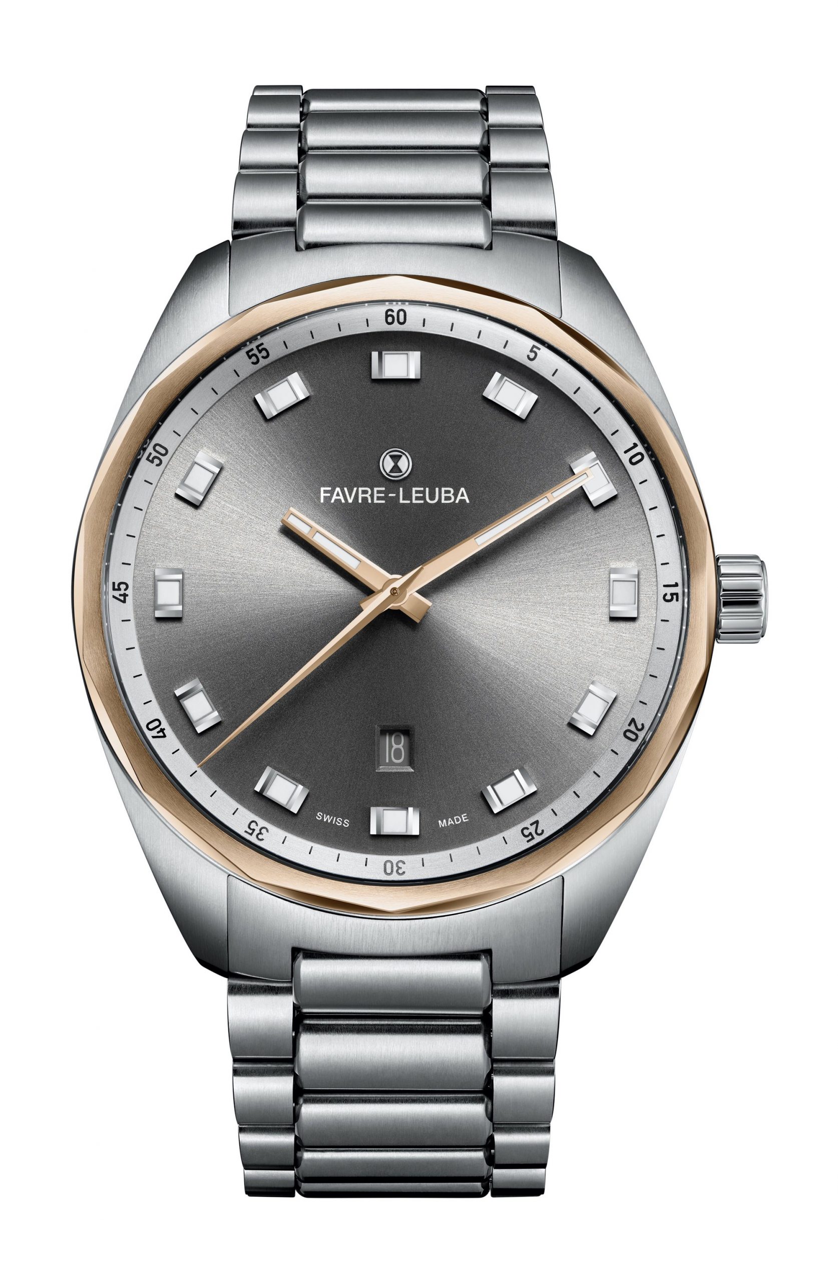 Favre Leuba Chief Sky Chief Date luxury timepiece - detailed view