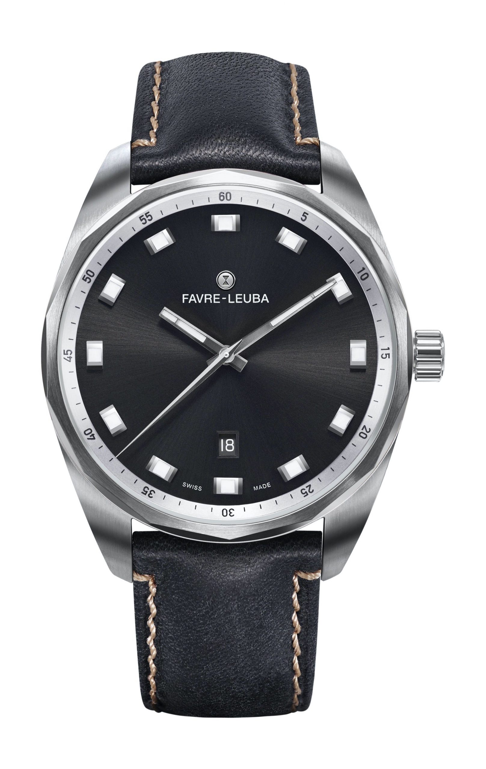 Favre Leuba Chief Sky Chief Date luxury timepiece - detailed view