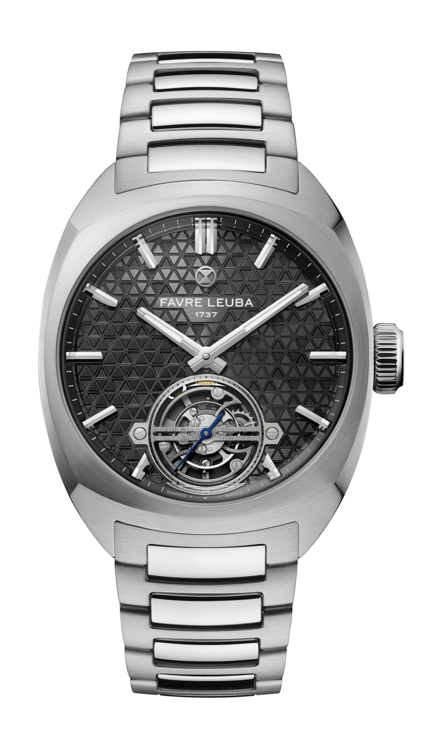 Favre Leuba Chief Tourbillon luxury timepiece - detailed view