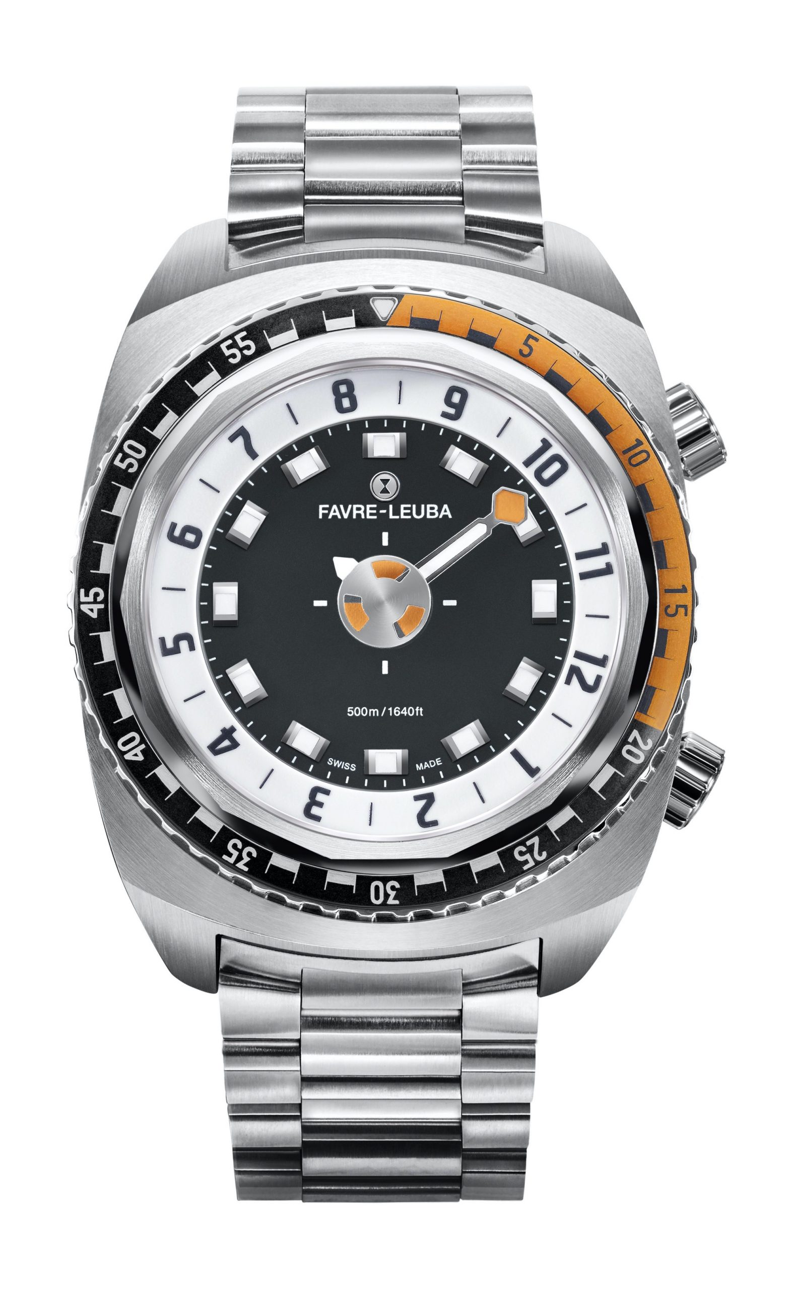 Favre Leuba Raider Harpoon luxury timepiece - detailed view