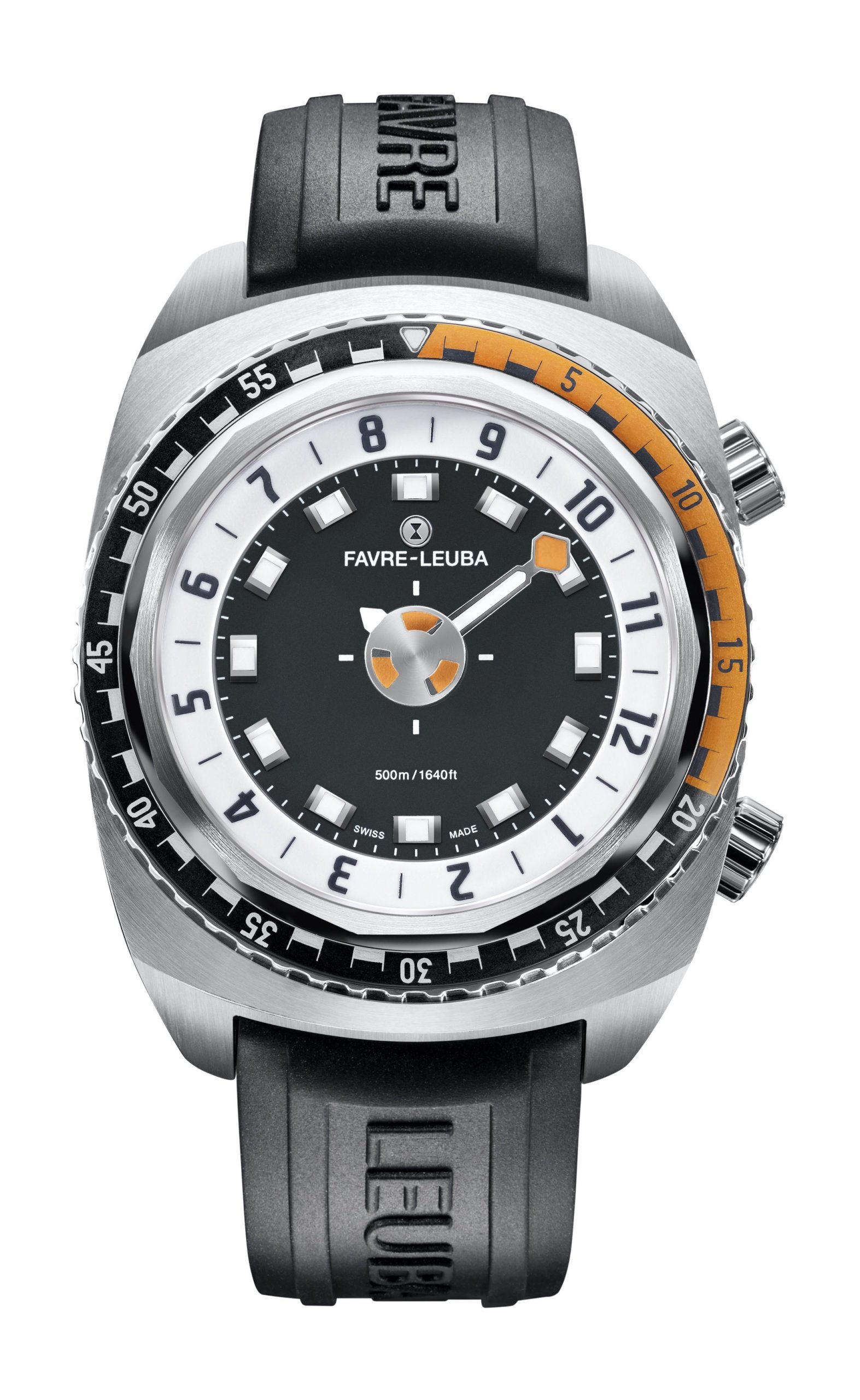 Favre Leuba Raider Harpoon luxury timepiece - detailed view
