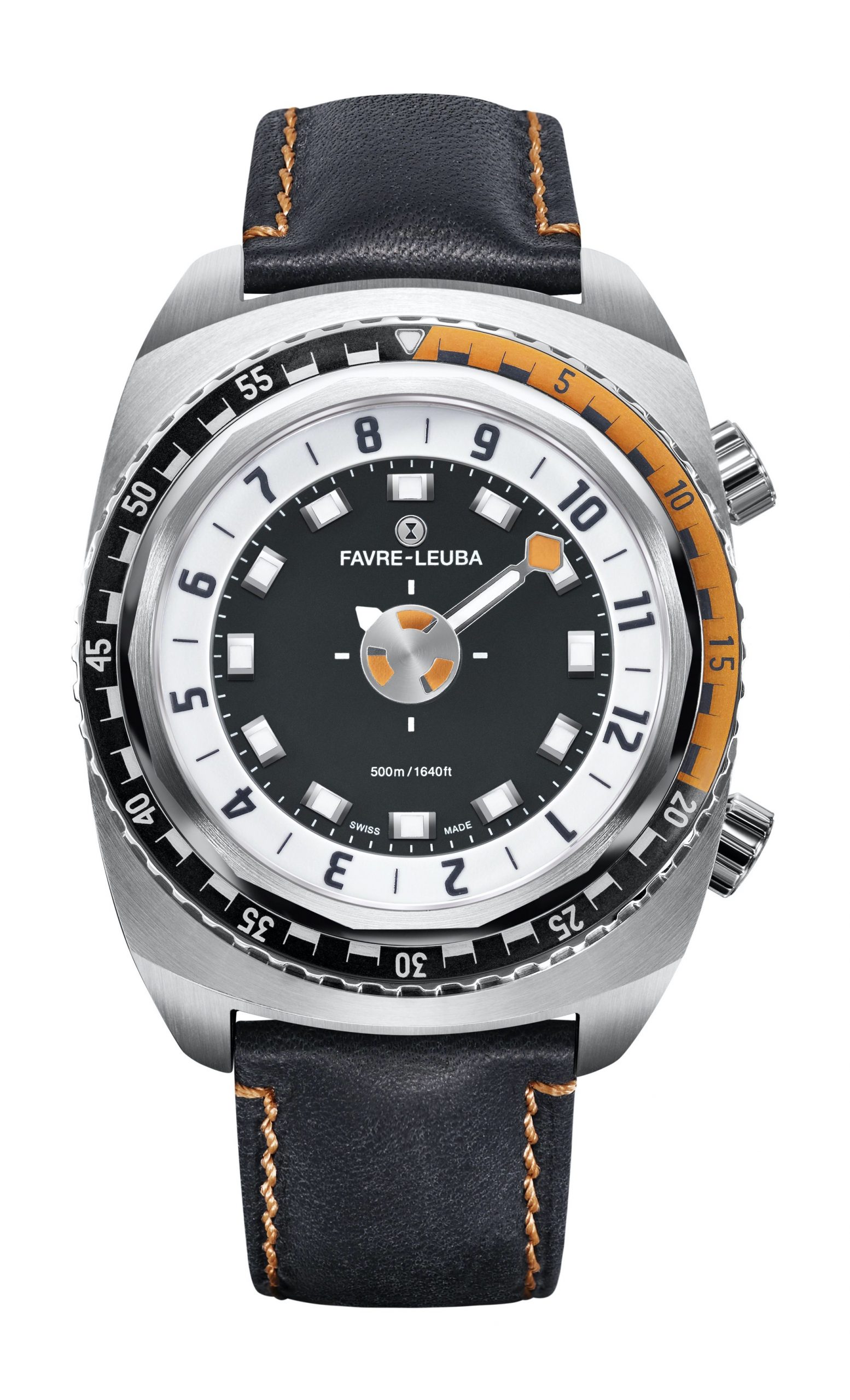 Favre Leuba Raider Harpoon luxury timepiece - detailed view
