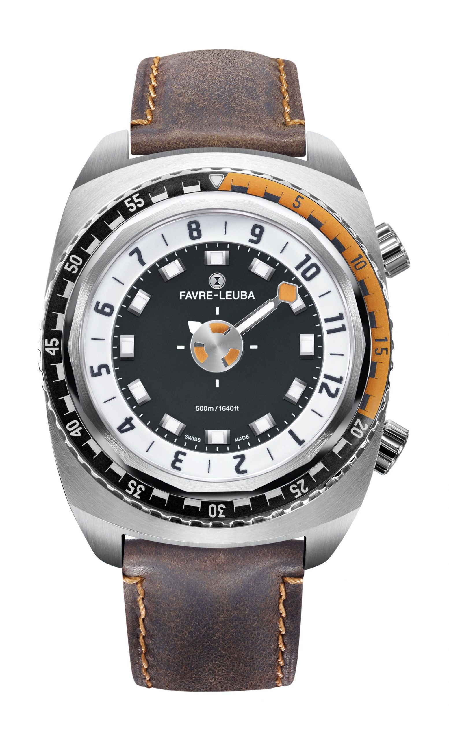 Favre Leuba Raider Harpoon luxury timepiece - detailed view