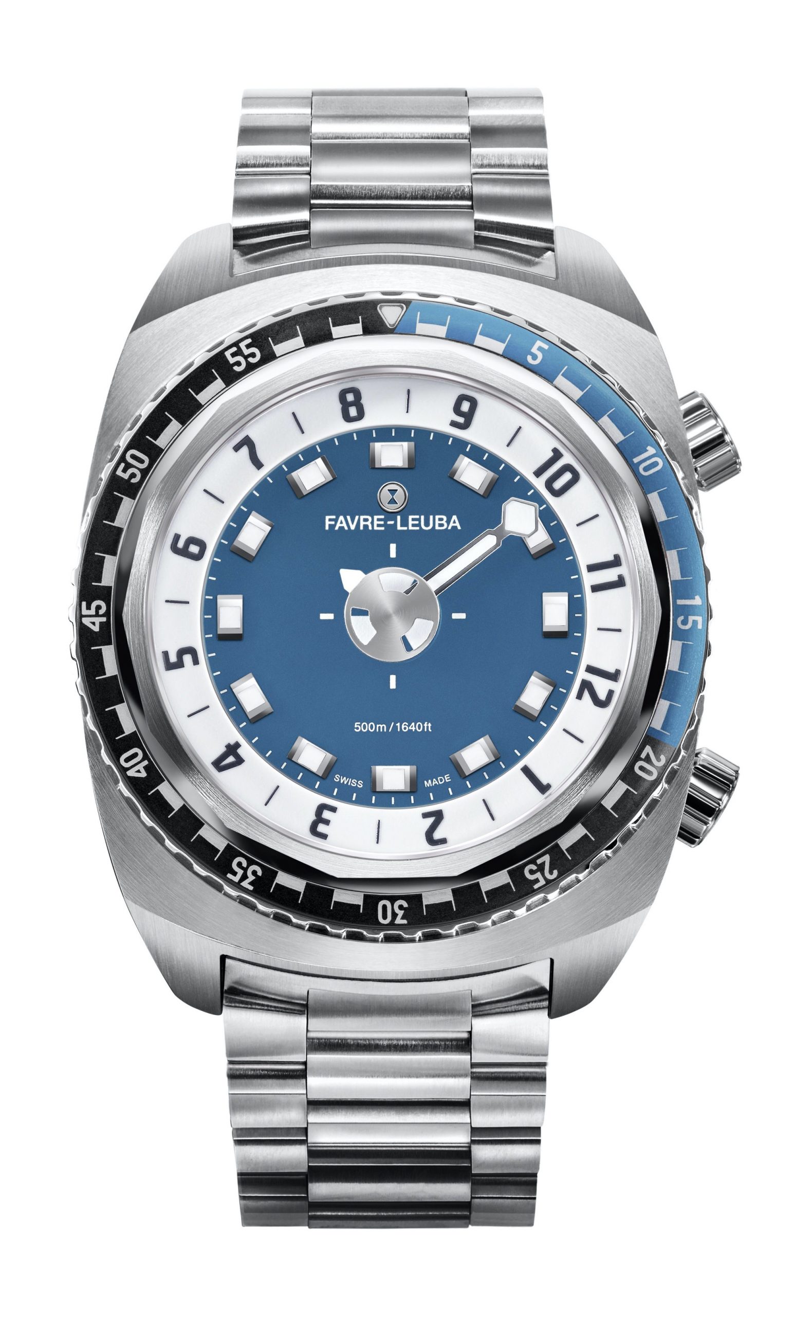Favre Leuba Raider Harpoon luxury timepiece - detailed view