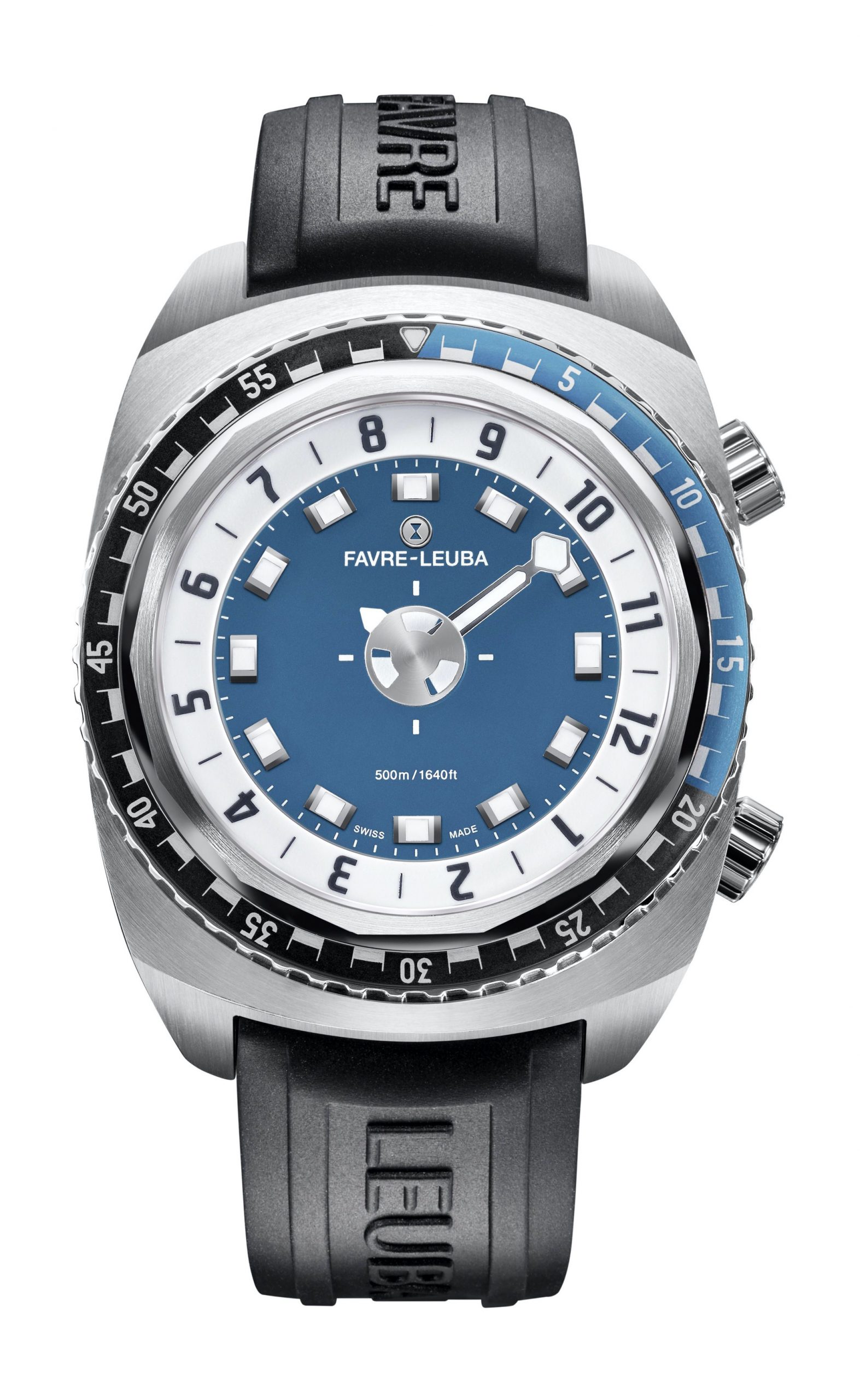 Favre Leuba Raider Harpoon luxury timepiece - detailed view