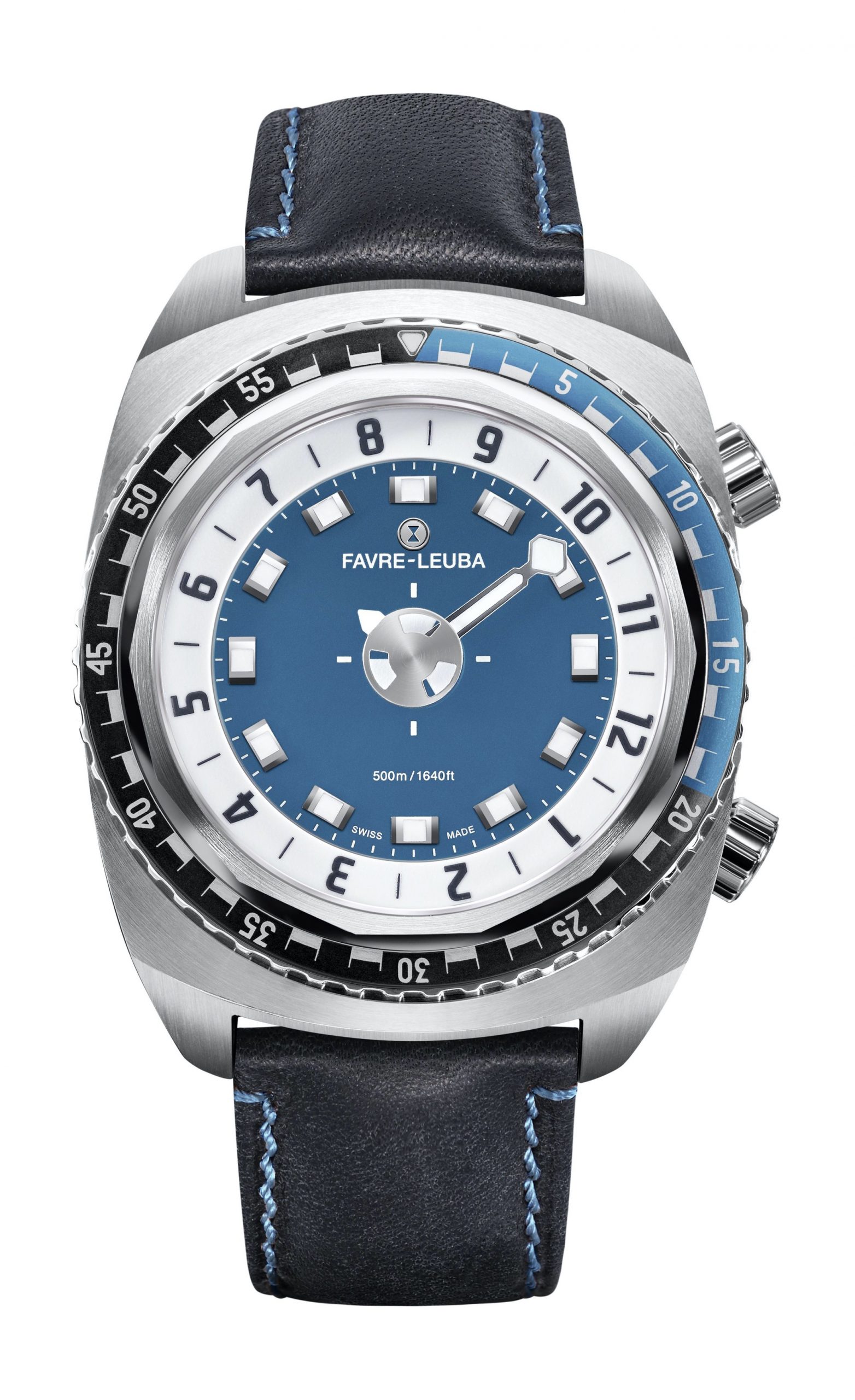 Favre Leuba Raider Harpoon luxury timepiece - detailed view