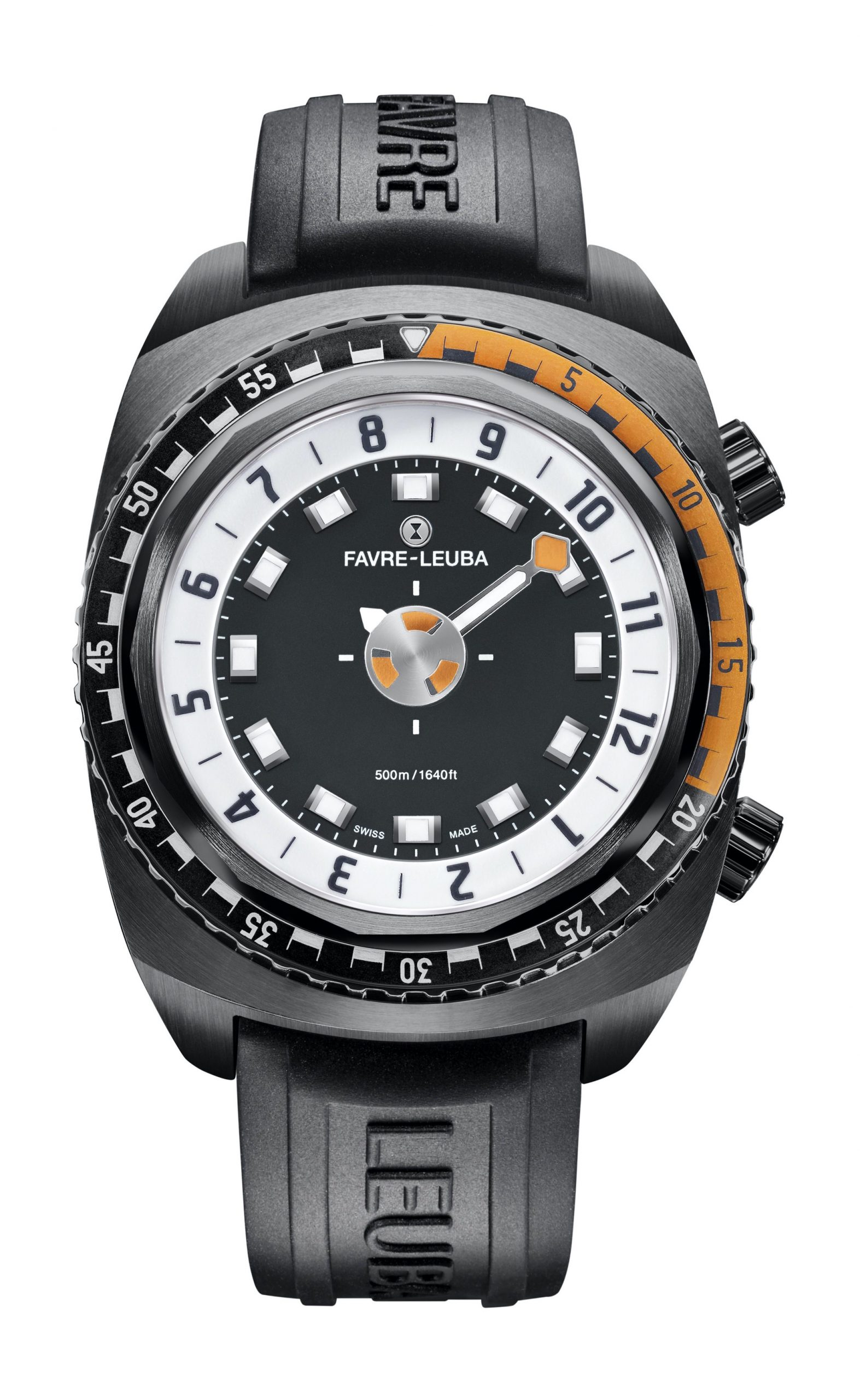 Favre Leuba Raider Harpoon luxury timepiece - detailed view
