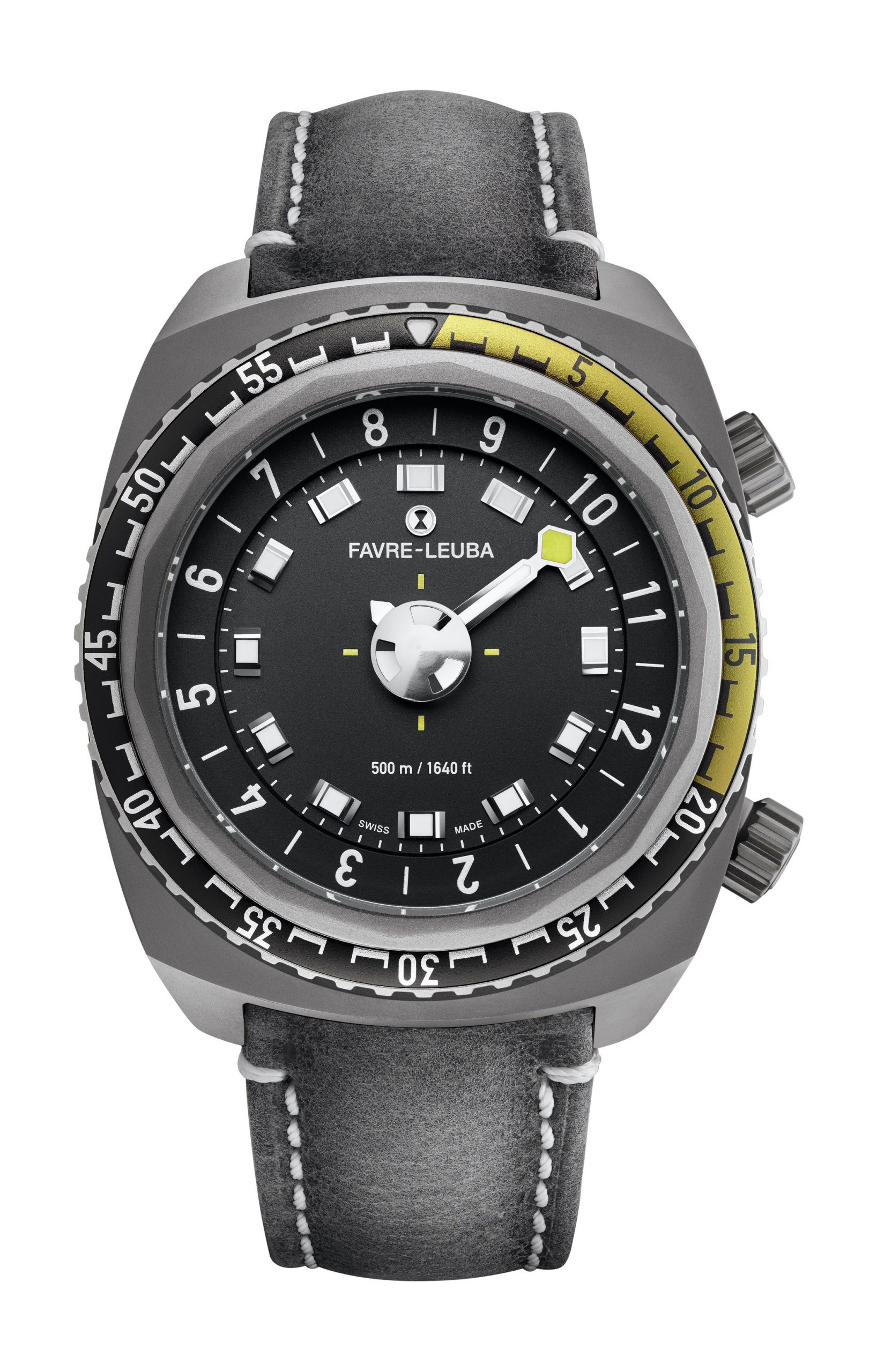 Favre Leuba Raider Harpoon luxury timepiece - detailed view