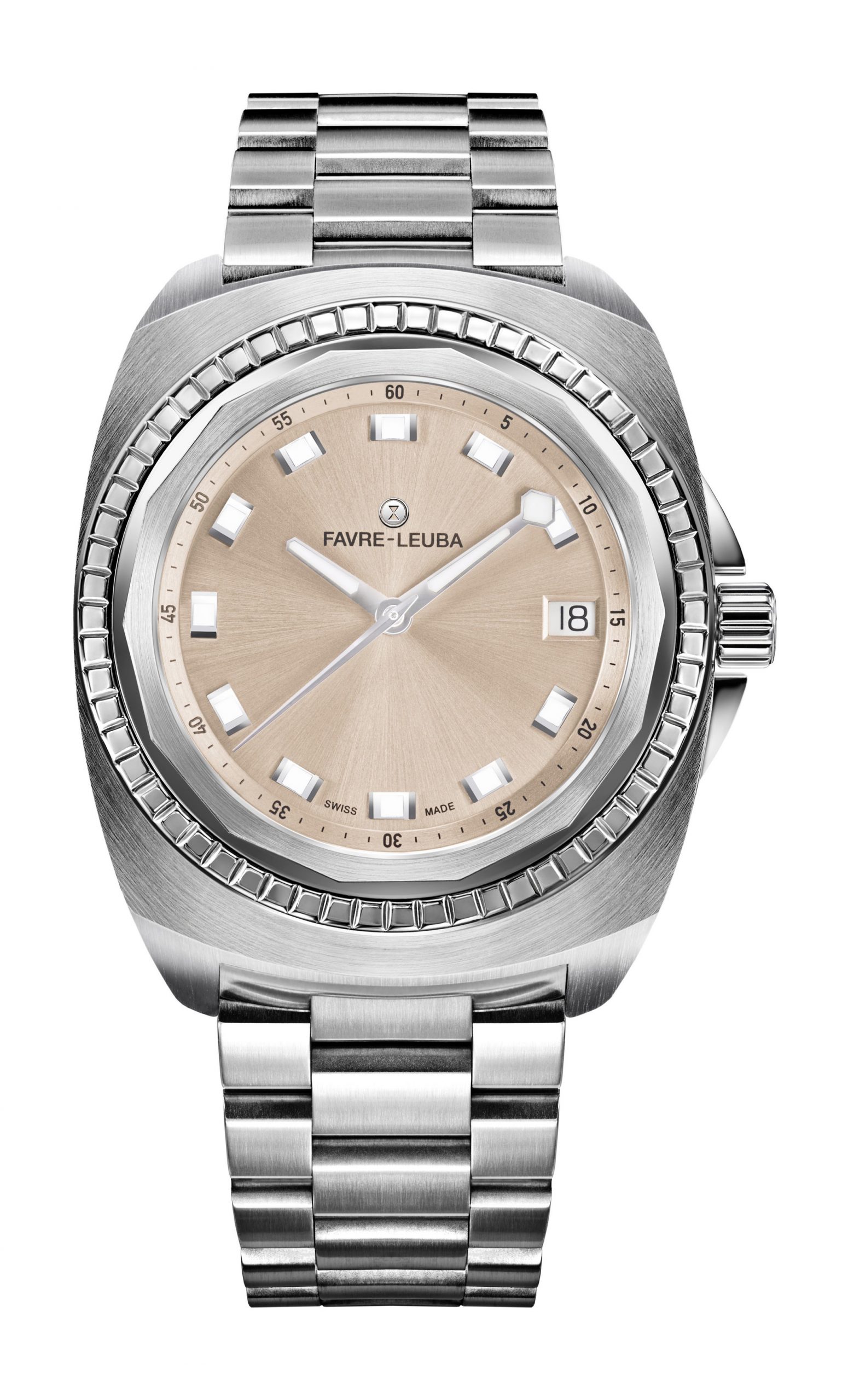 Favre Leuba Raider Sea Bird luxury timepiece - detailed view