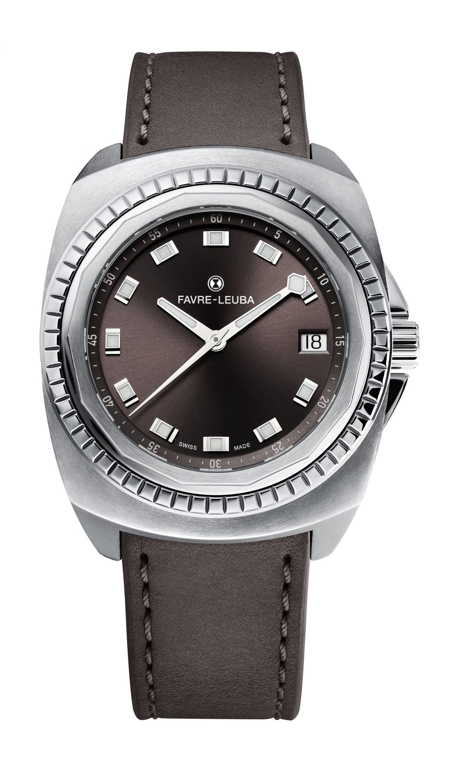 Favre Leuba Raider Sea Bird luxury timepiece - detailed view