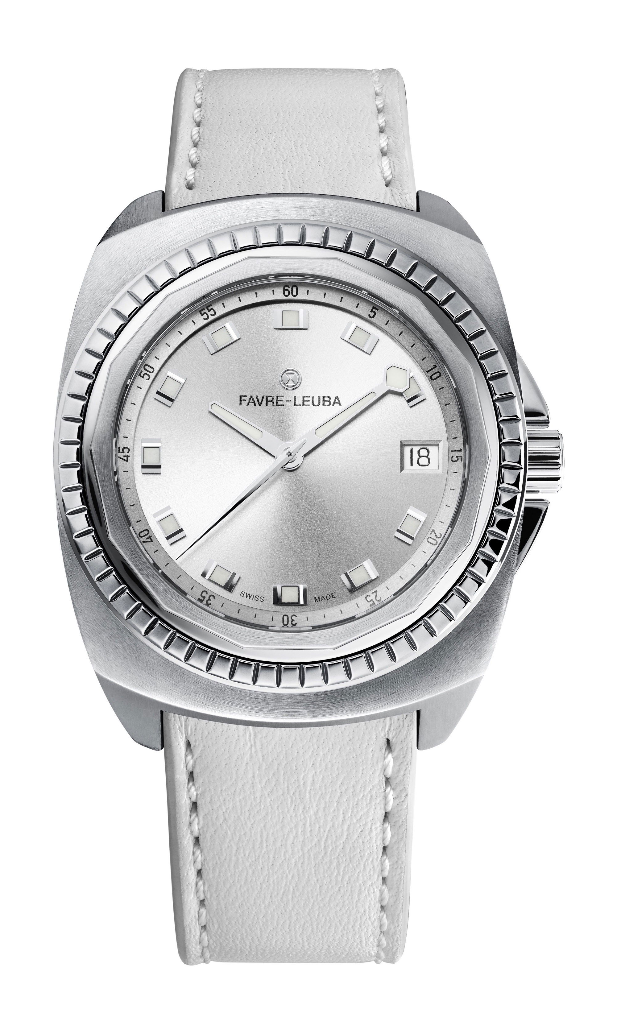 Favre Leuba Raider Sea Bird luxury timepiece - detailed view