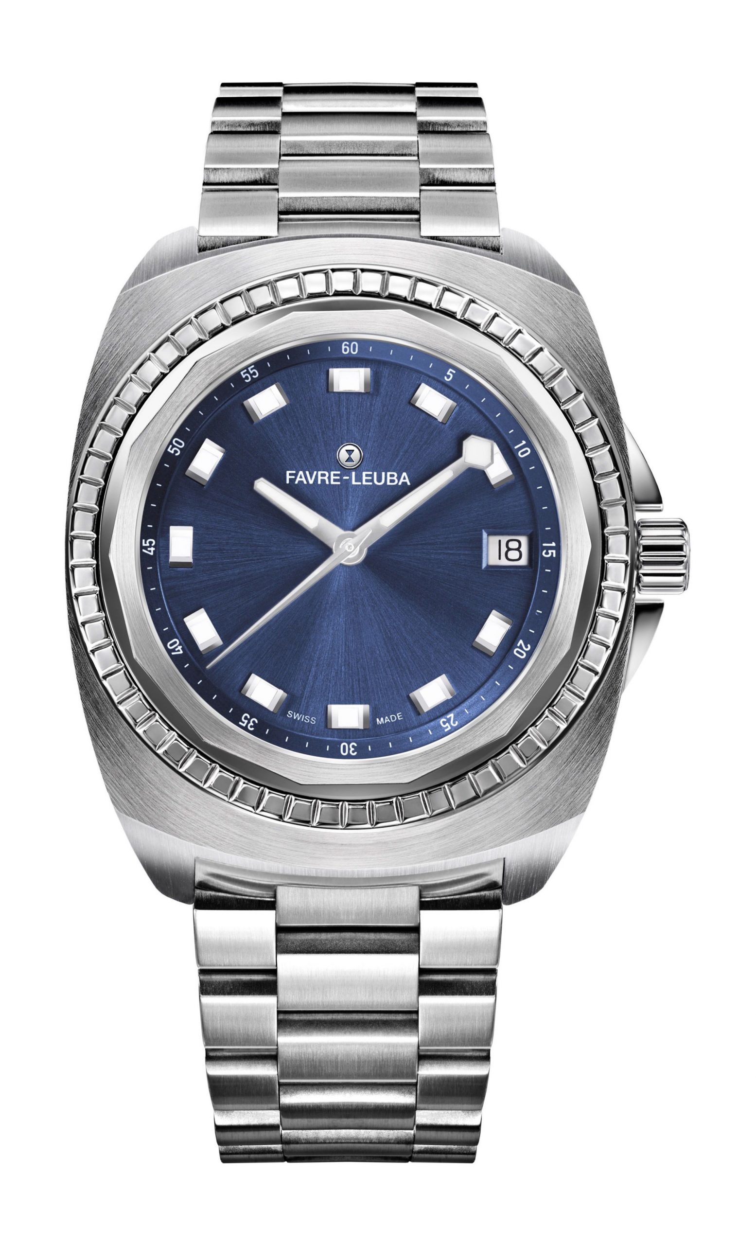 Favre Leuba Raider Sea Bird luxury timepiece - detailed view