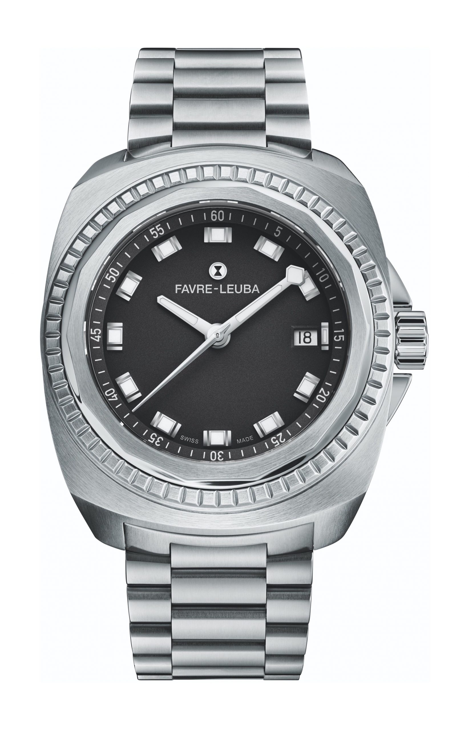 Favre Leuba Raider Sea King luxury timepiece - detailed view