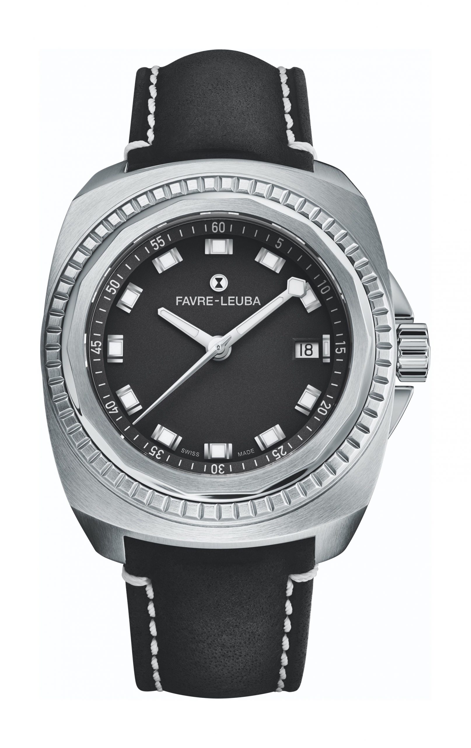 Favre Leuba Raider Sea King luxury timepiece - detailed view