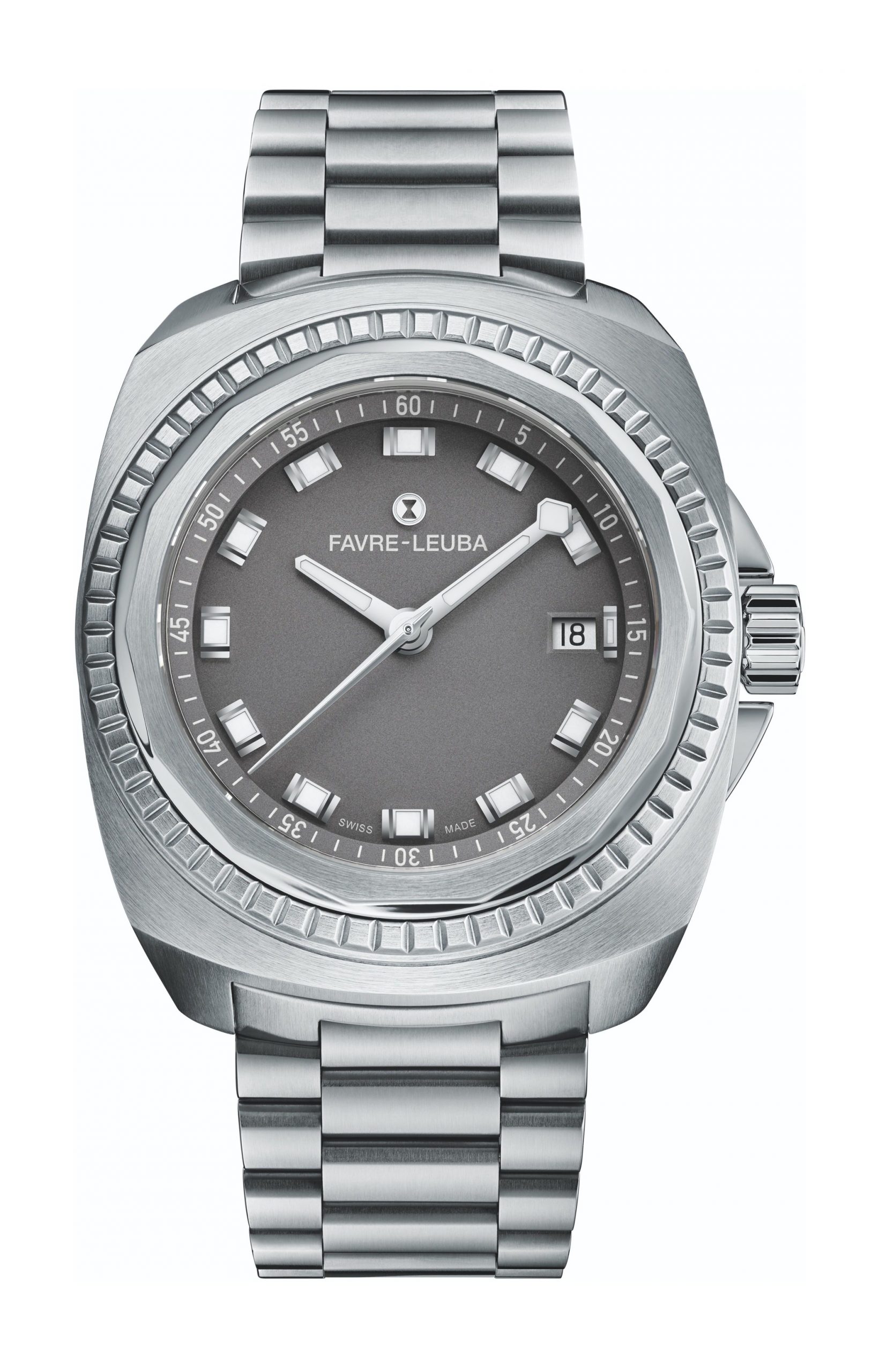 Favre Leuba Raider Sea King luxury timepiece - detailed view