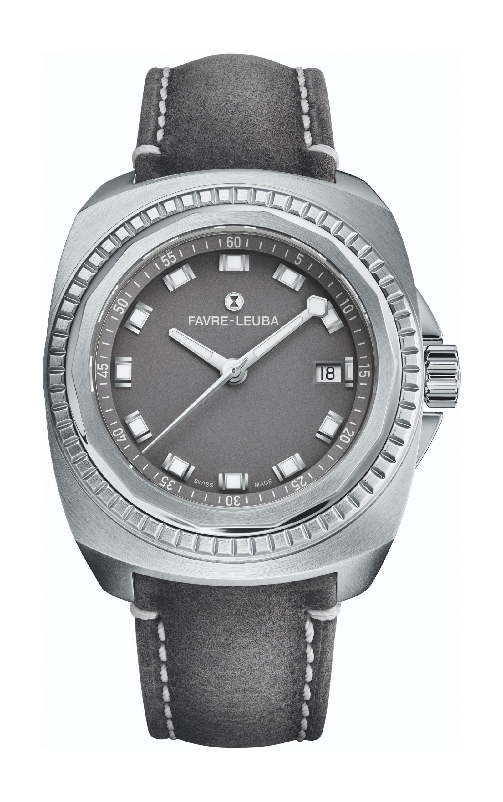 Favre Leuba Raider Sea King luxury timepiece - detailed view