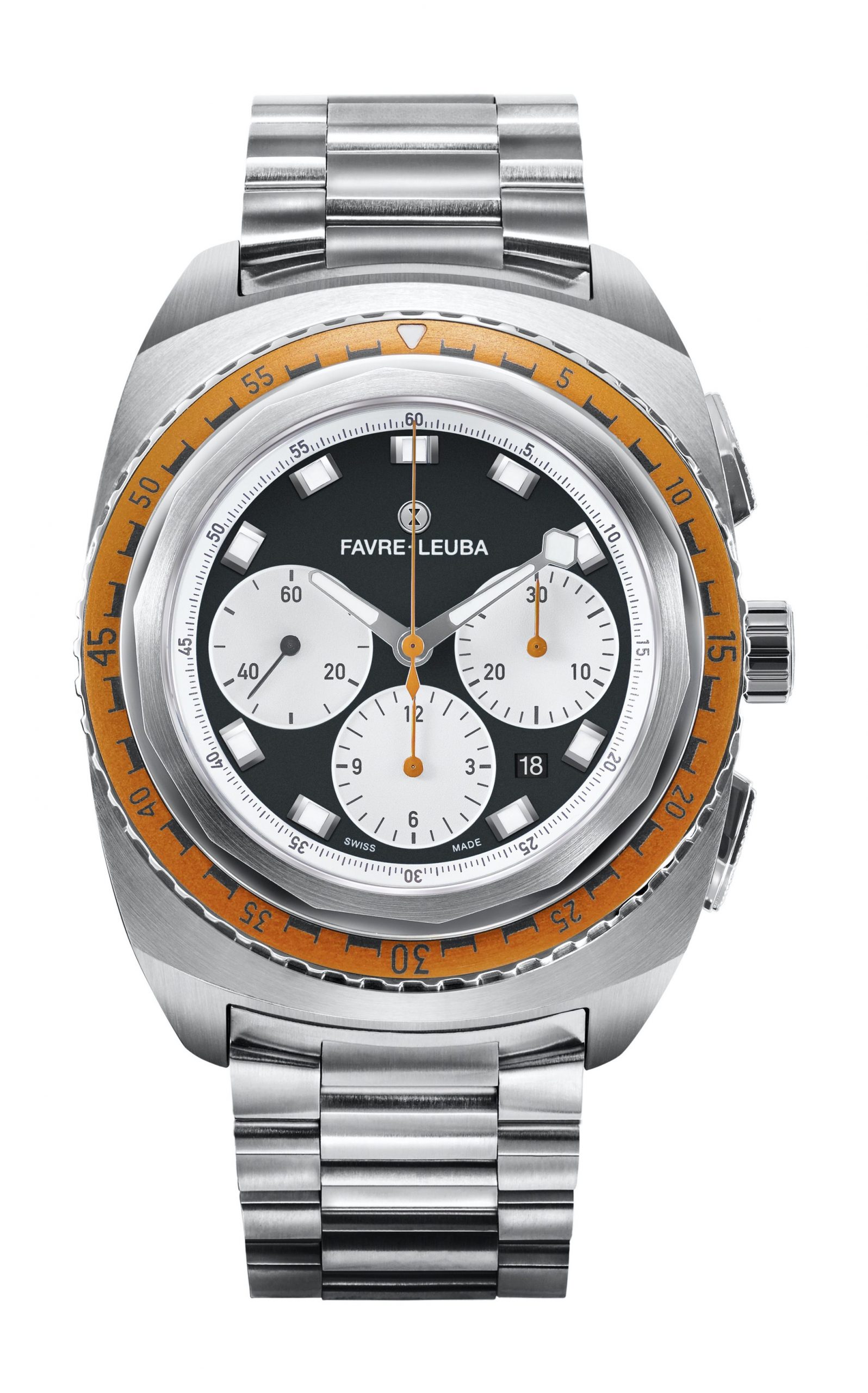 Favre Leuba Raider Sea Sky luxury timepiece - detailed view