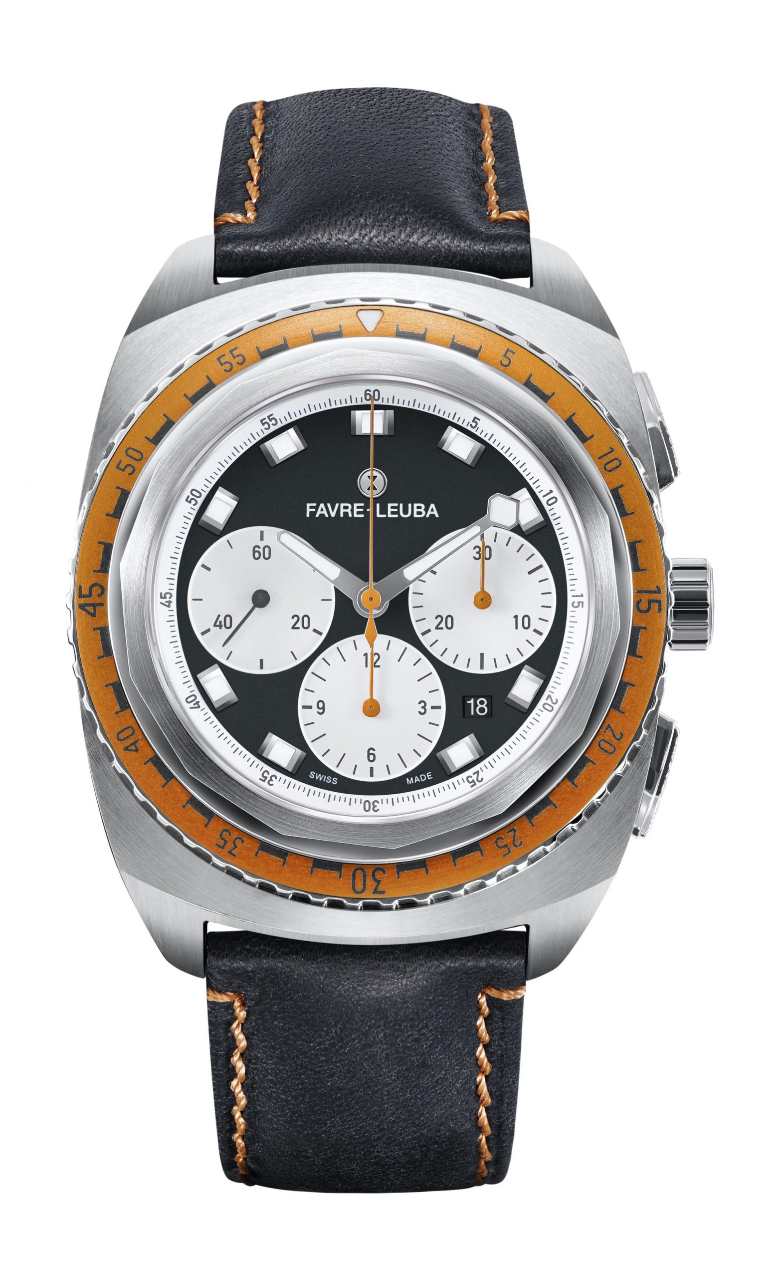 Favre Leuba Raider Sea Sky luxury timepiece - detailed view