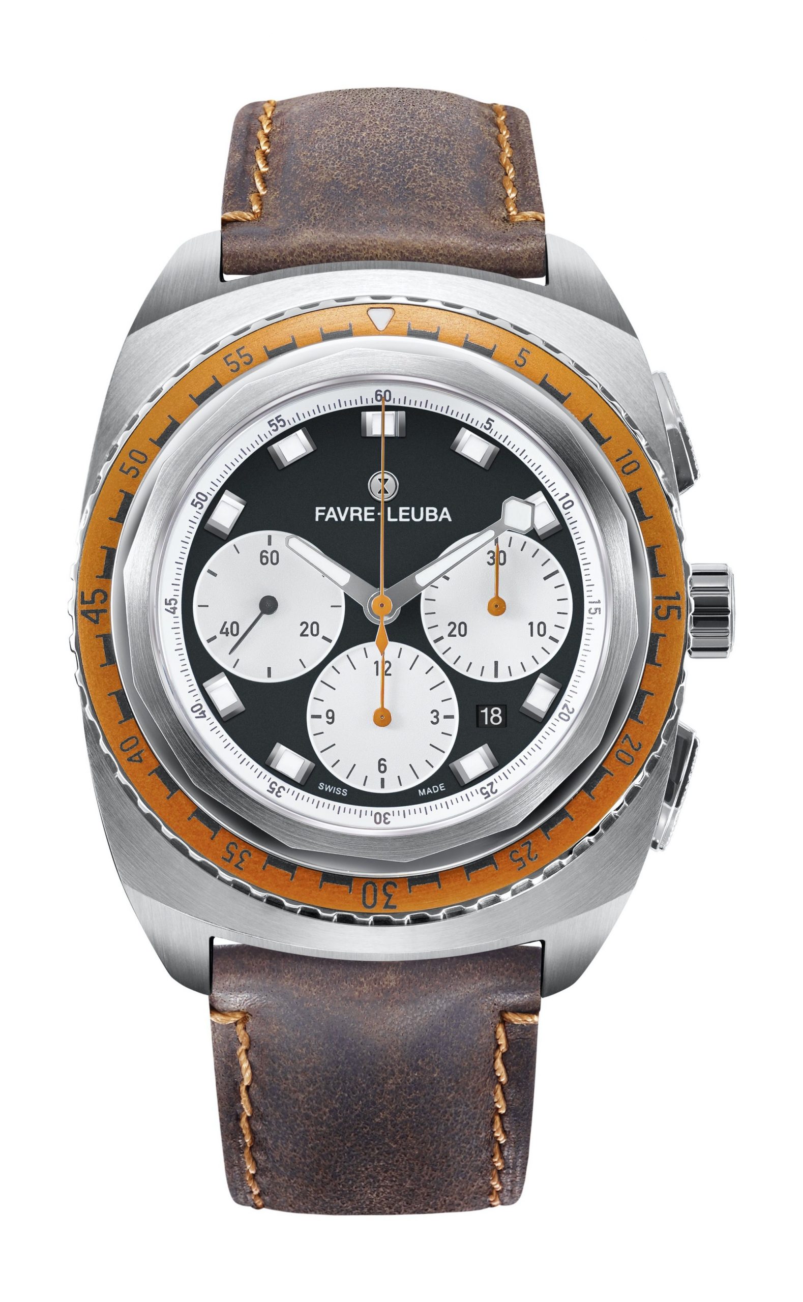 Favre Leuba Raider Sea Sky luxury timepiece - detailed view