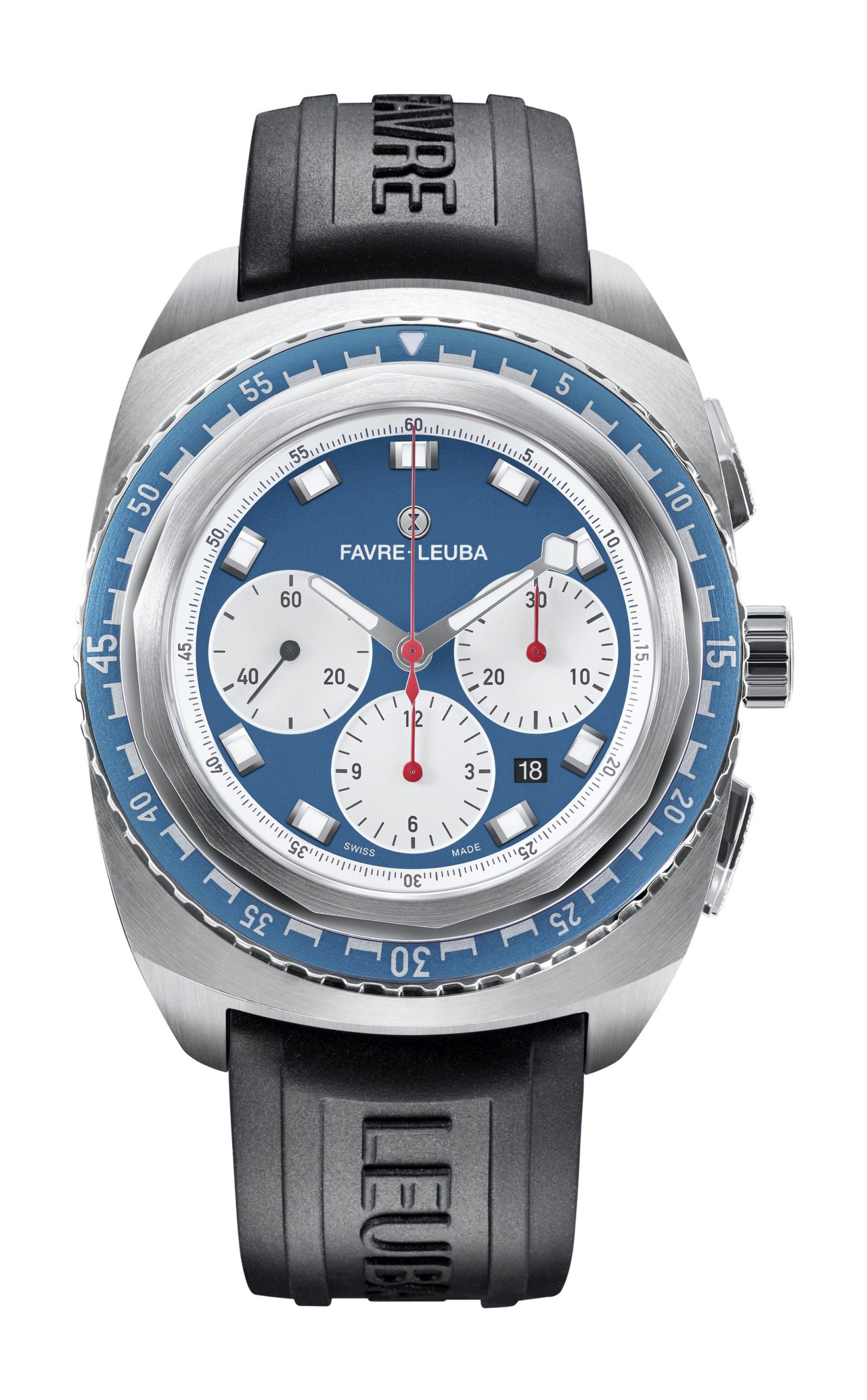 Favre Leuba Raider Sea Sky luxury timepiece - detailed view