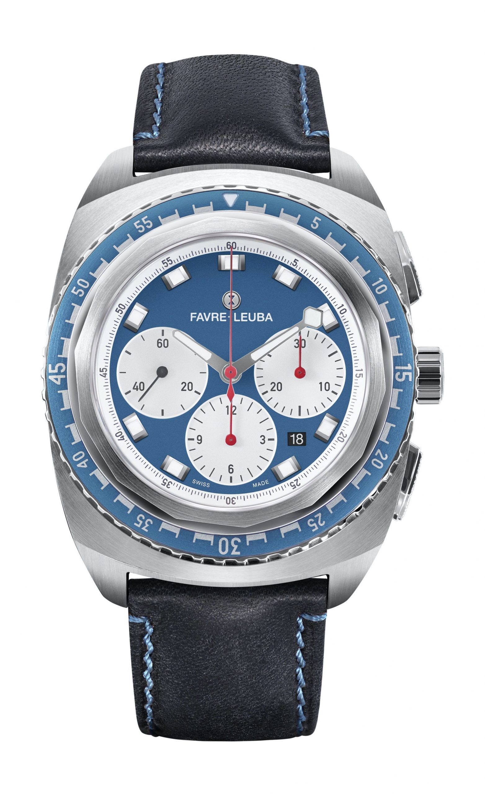 Favre Leuba Raider Sea Sky luxury timepiece - detailed view