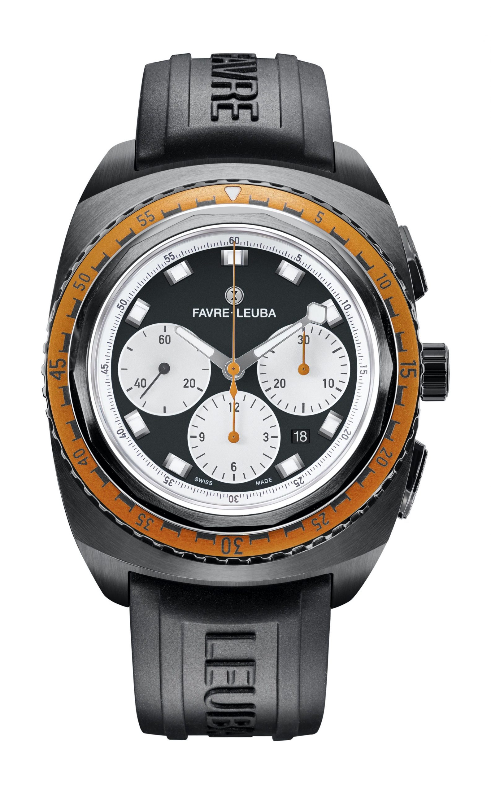 Favre Leuba Raider Sea Sky luxury timepiece - detailed view