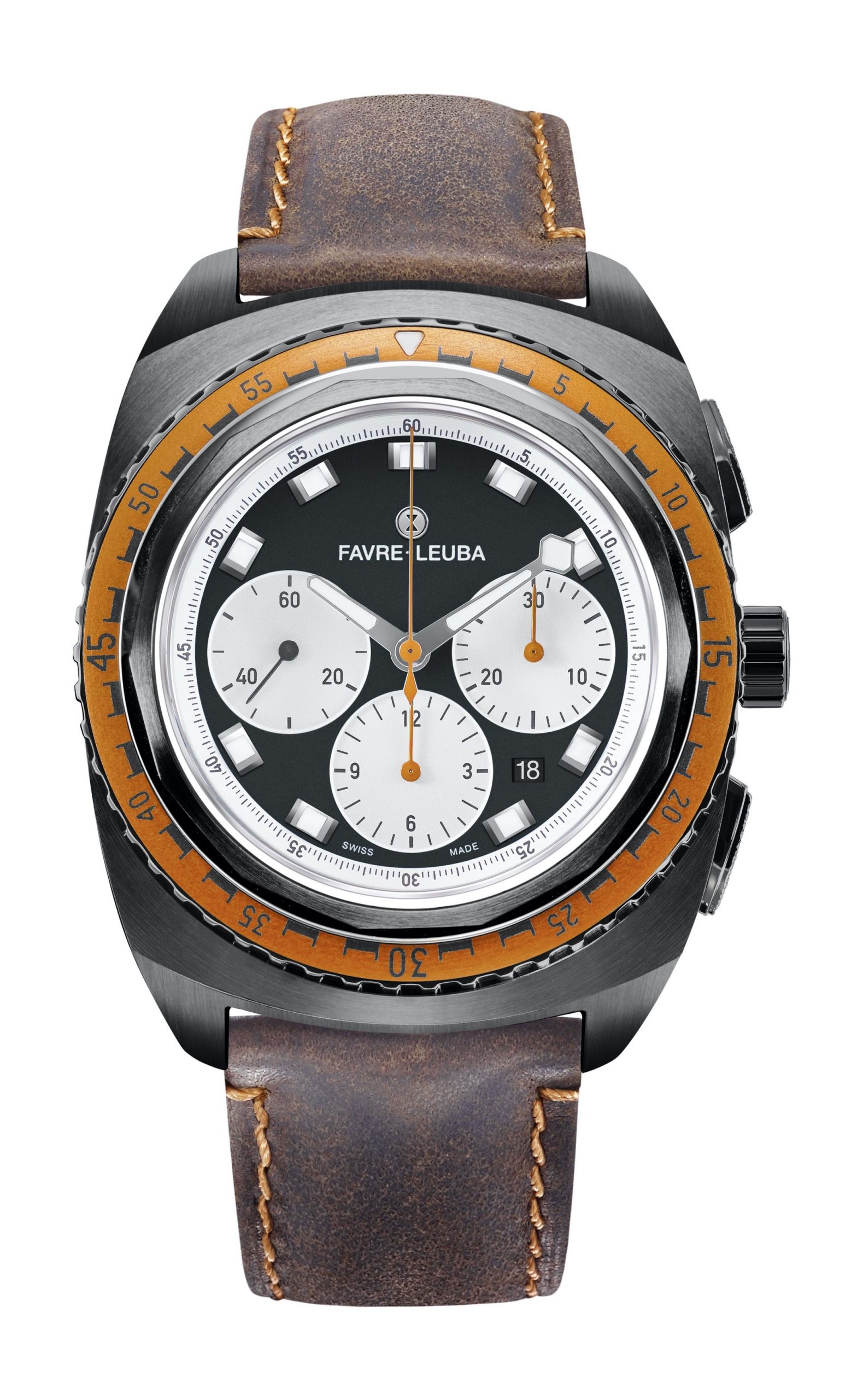 Favre Leuba Raider Sea Sky luxury timepiece - detailed view