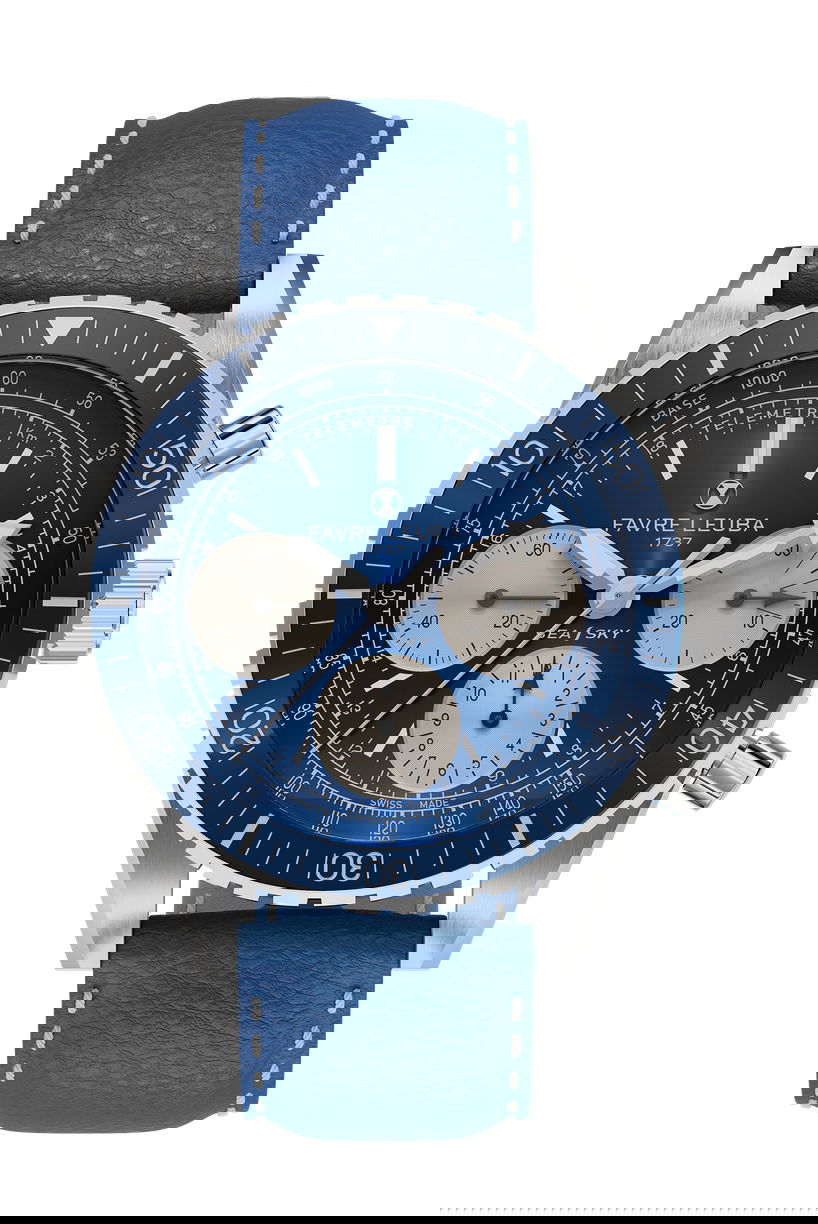 Favre Leuba Sea Sky luxury timepiece - detailed view