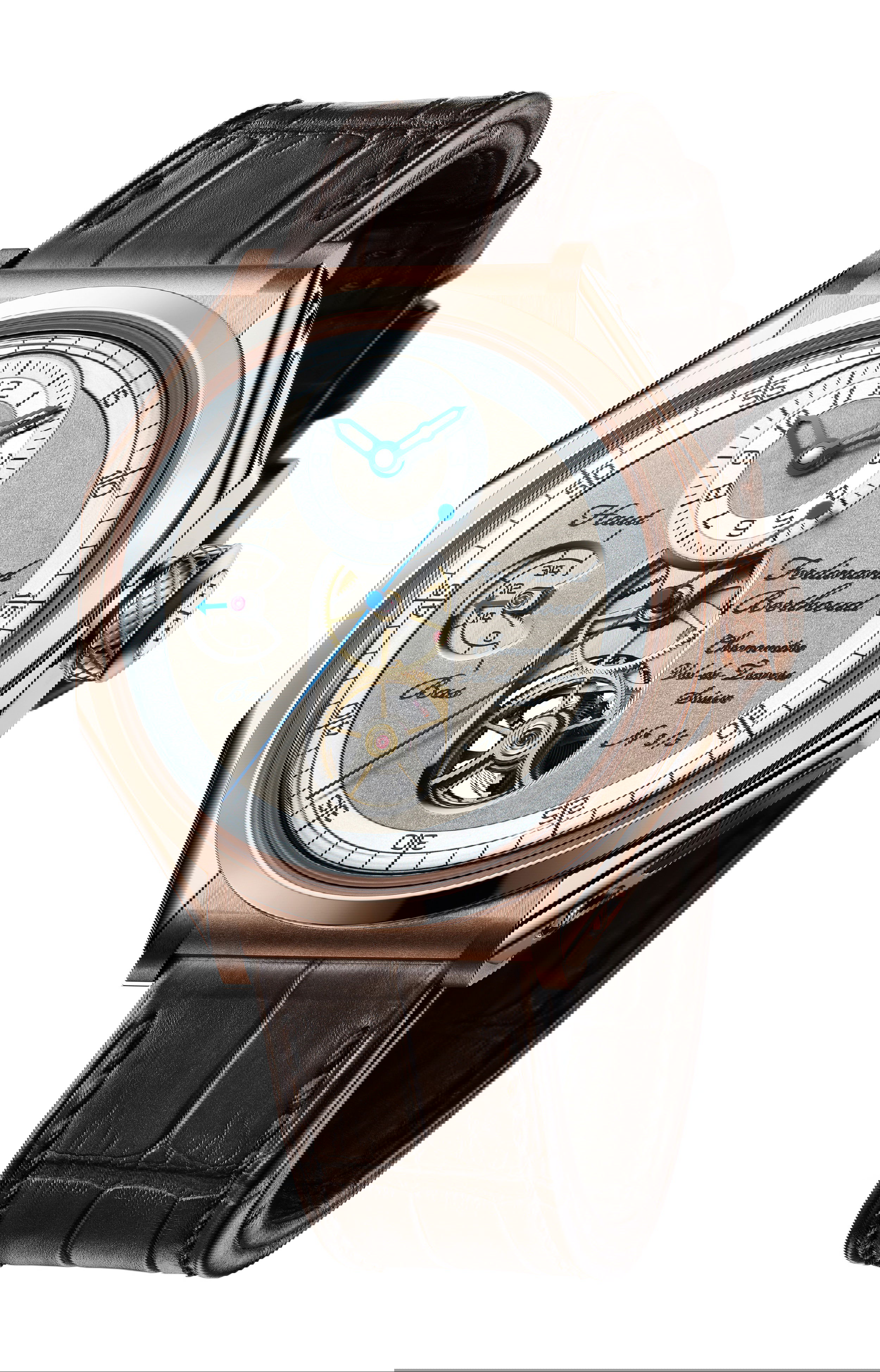 Ferdinand Berthoud FB 1.2-3 – Oeuvre d’or luxury timepiece - detailed view