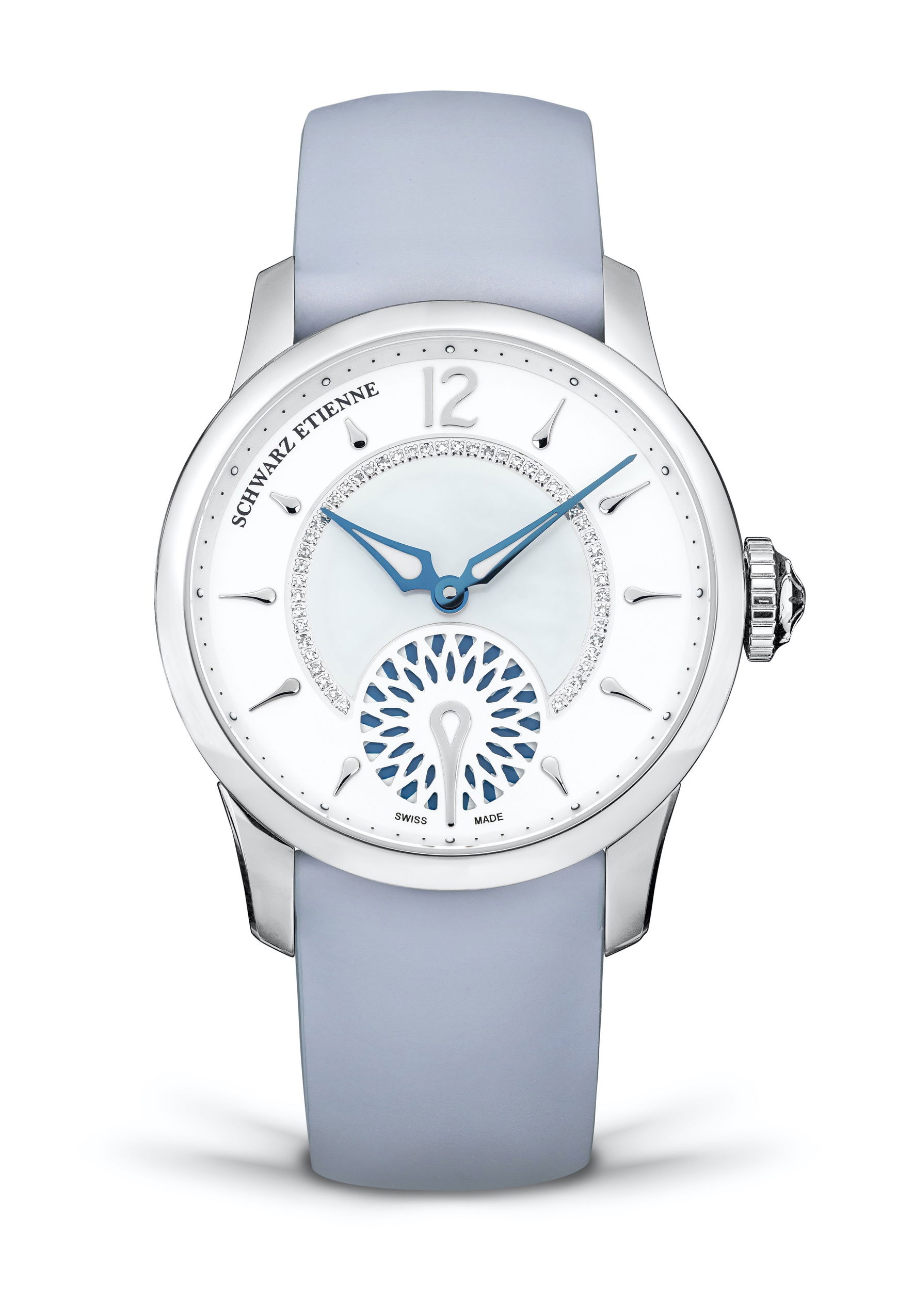 Schwarz Etienne Fiji Floral Seconds Serti Couture watch