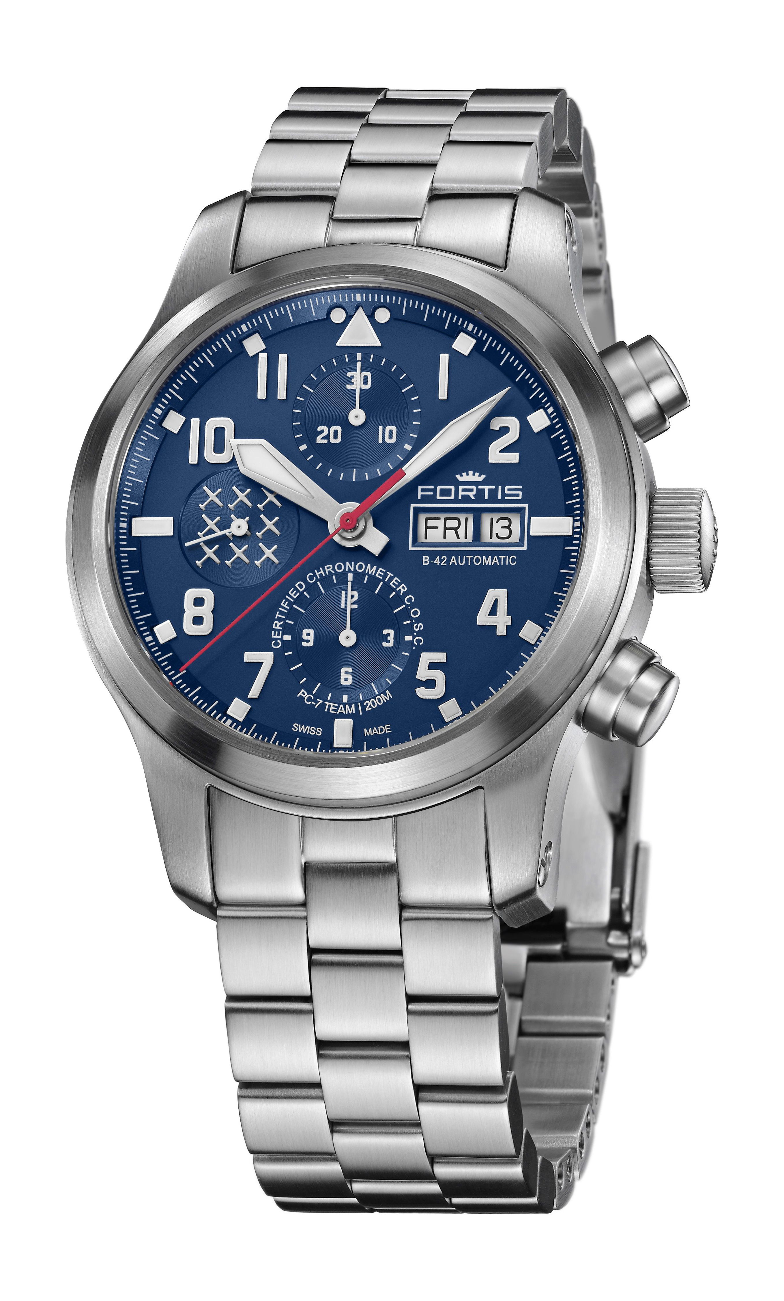 Fortis Aeromaster PC-7 TEAM Edition Chronograph watch