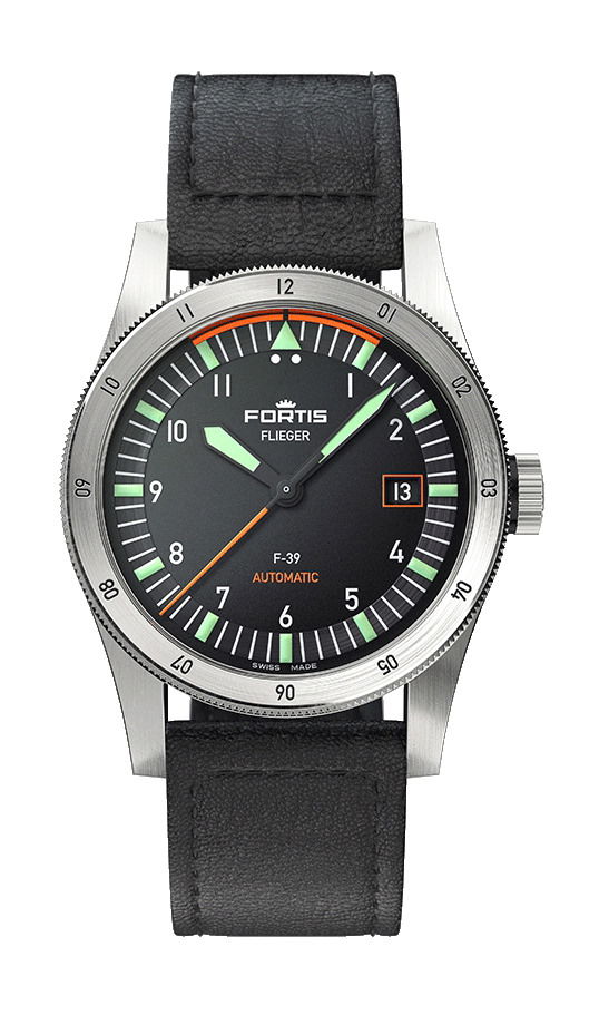 Fortis Flieger F-39 Automatic luxury timepiece - detailed view