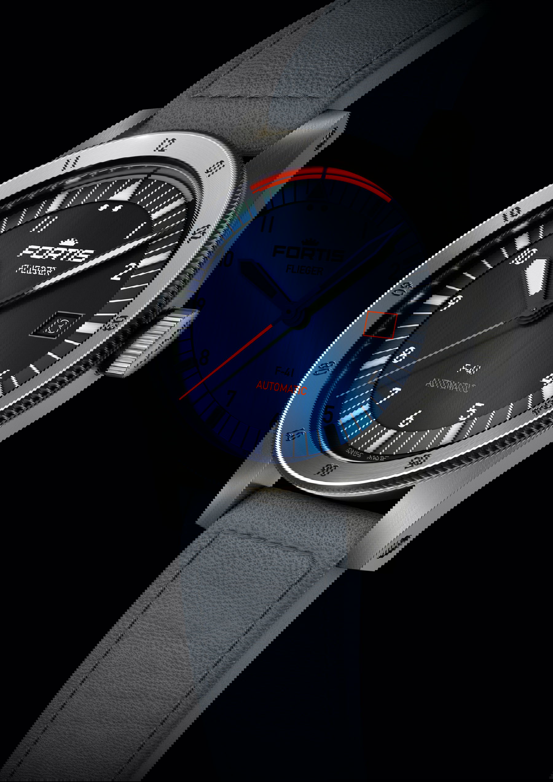 Fortis Flieger F-41 Midnight Blue - View 2