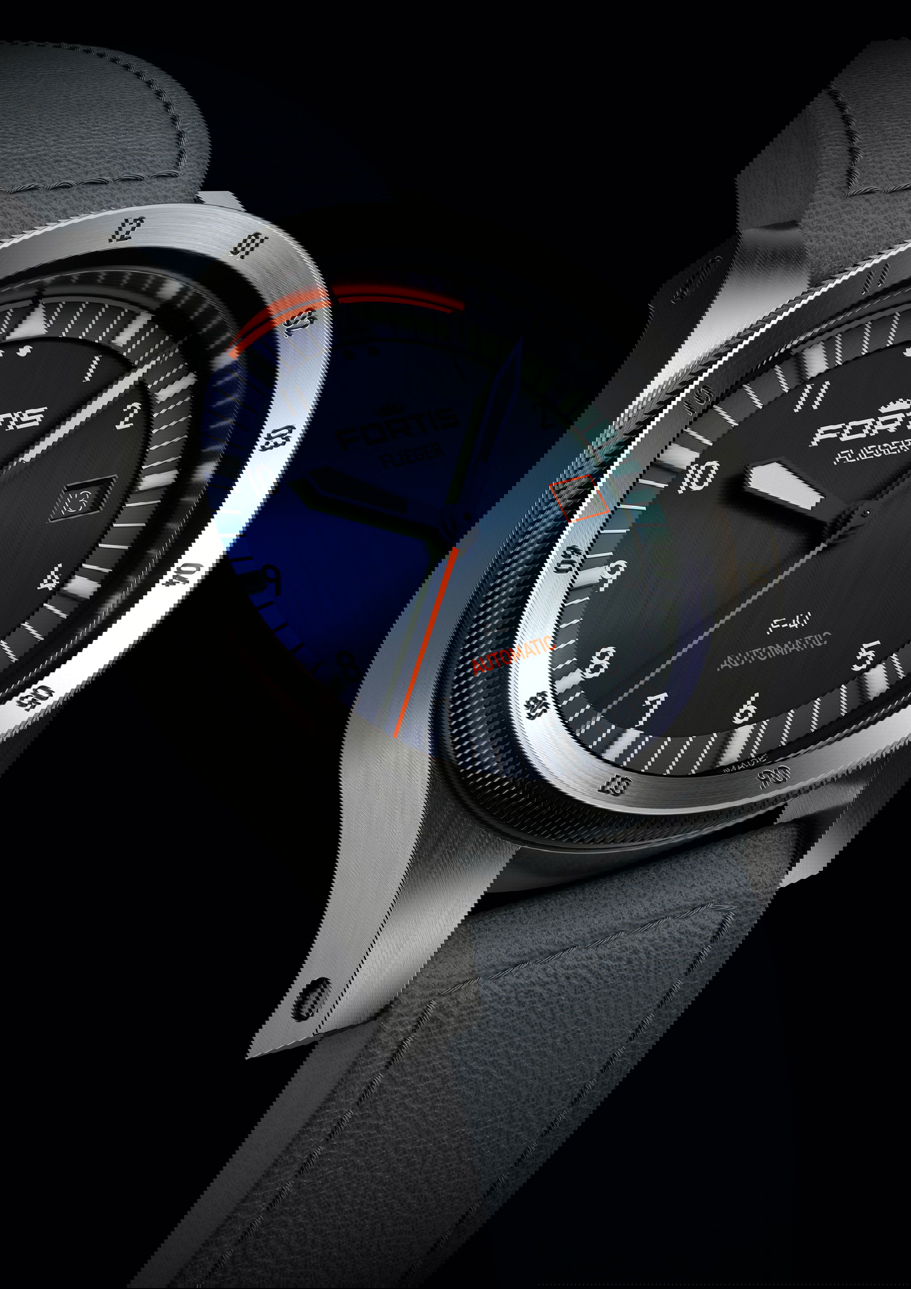 Fortis Flieger F-41 Midnight Blue - View 3