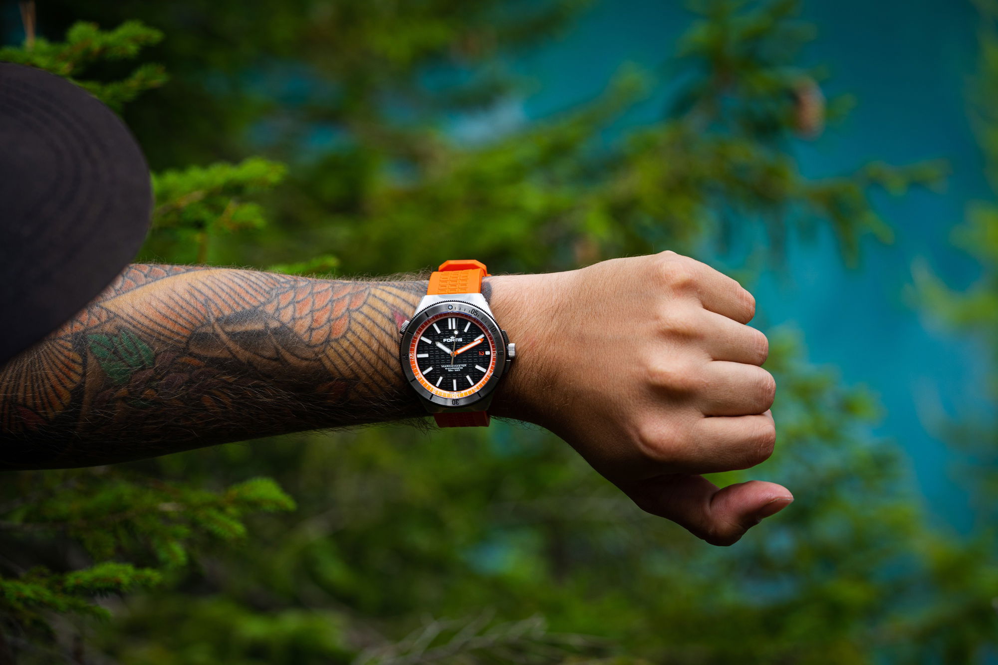 Fortis Marinemaster M-44 Amber Orange - View 2