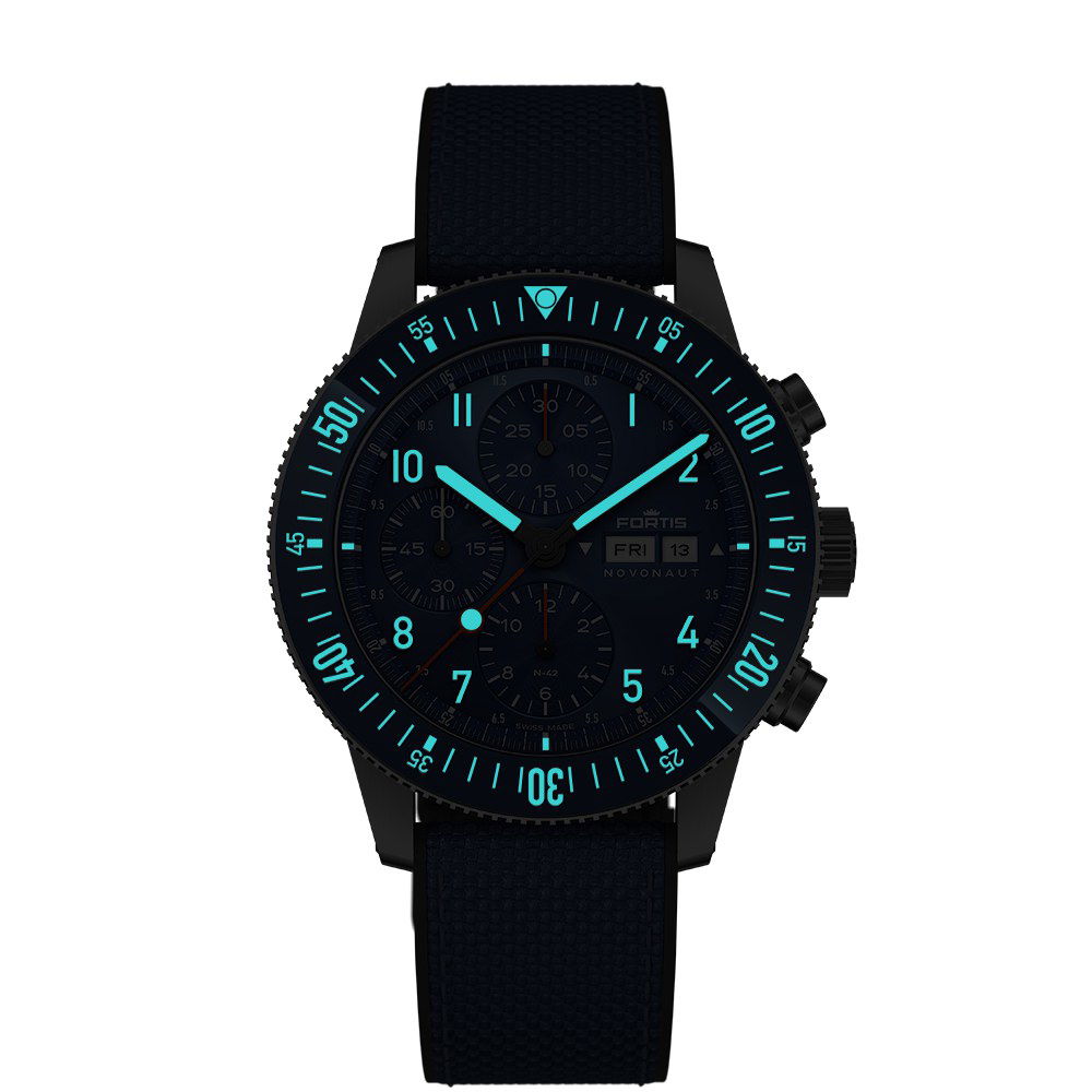 Fortis Novonaut N-42 Blue Edition - View 3