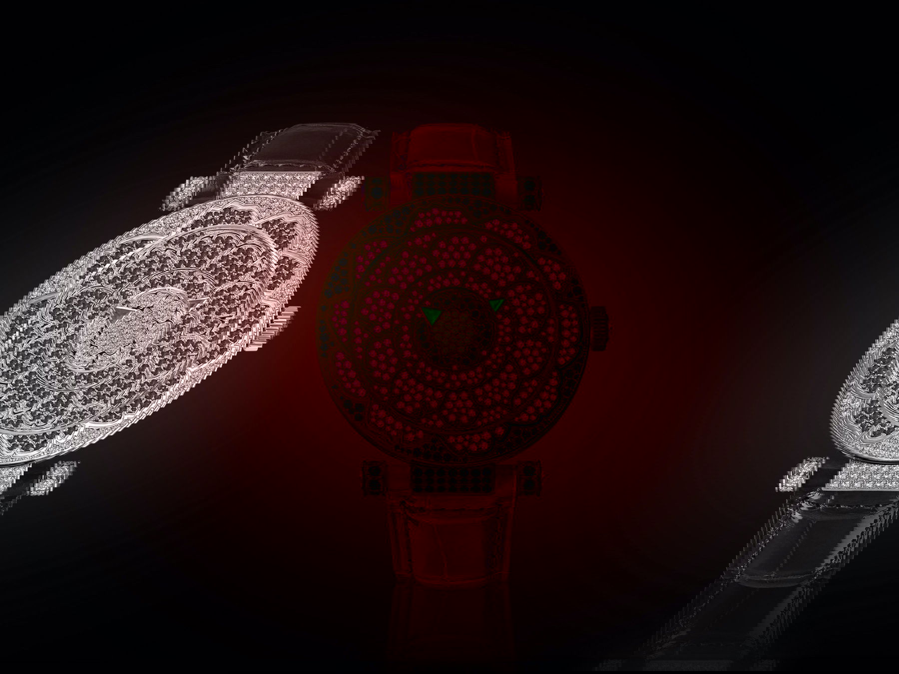 Franck Muller Double Mystery Peony - View 3