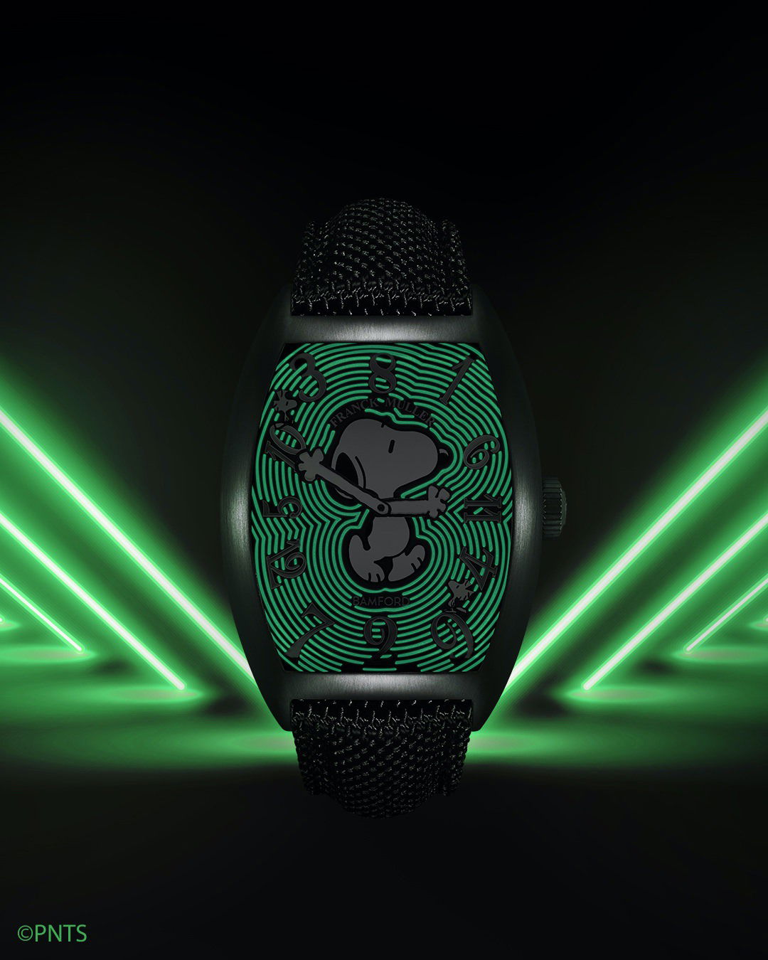 Franck Muller Franck Muller X BWD Crazy Hours Snoopy - View 3
