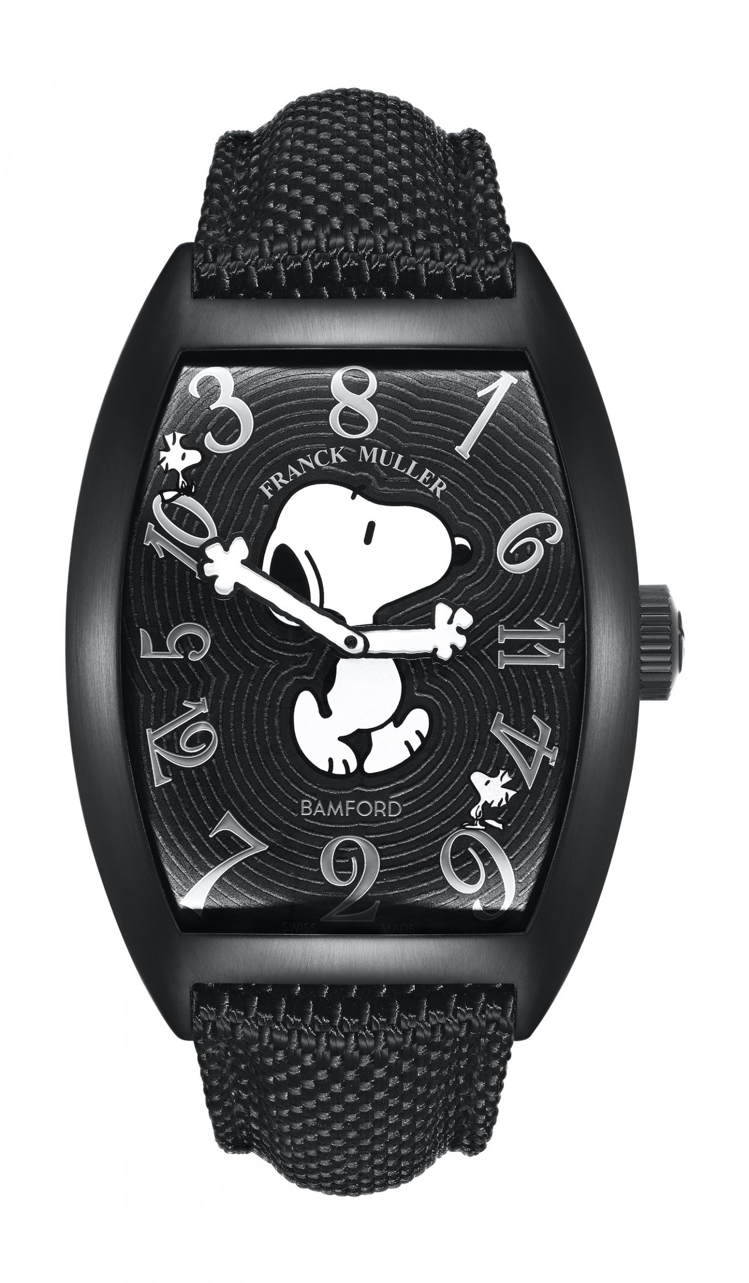 Franck Muller Franck Muller X BWD Crazy Hours Snoopy luxury timepiece - detailed view