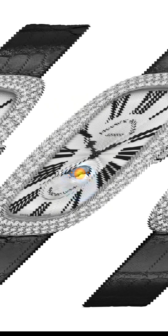 Franck Muller Galet Moonphase luxury timepiece - detailed view