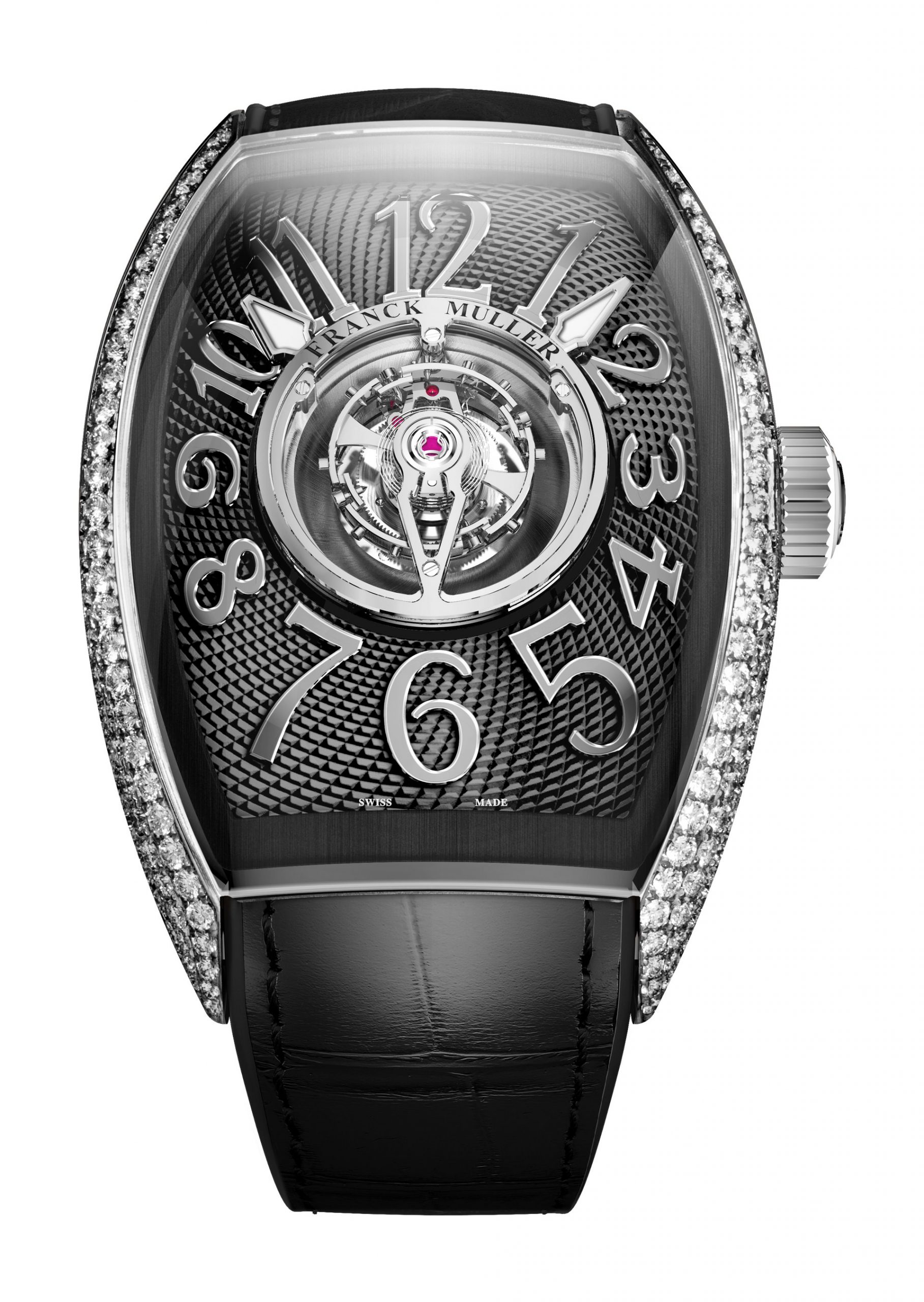 Franck Muller Grand Central luxury timepiece - detailed view