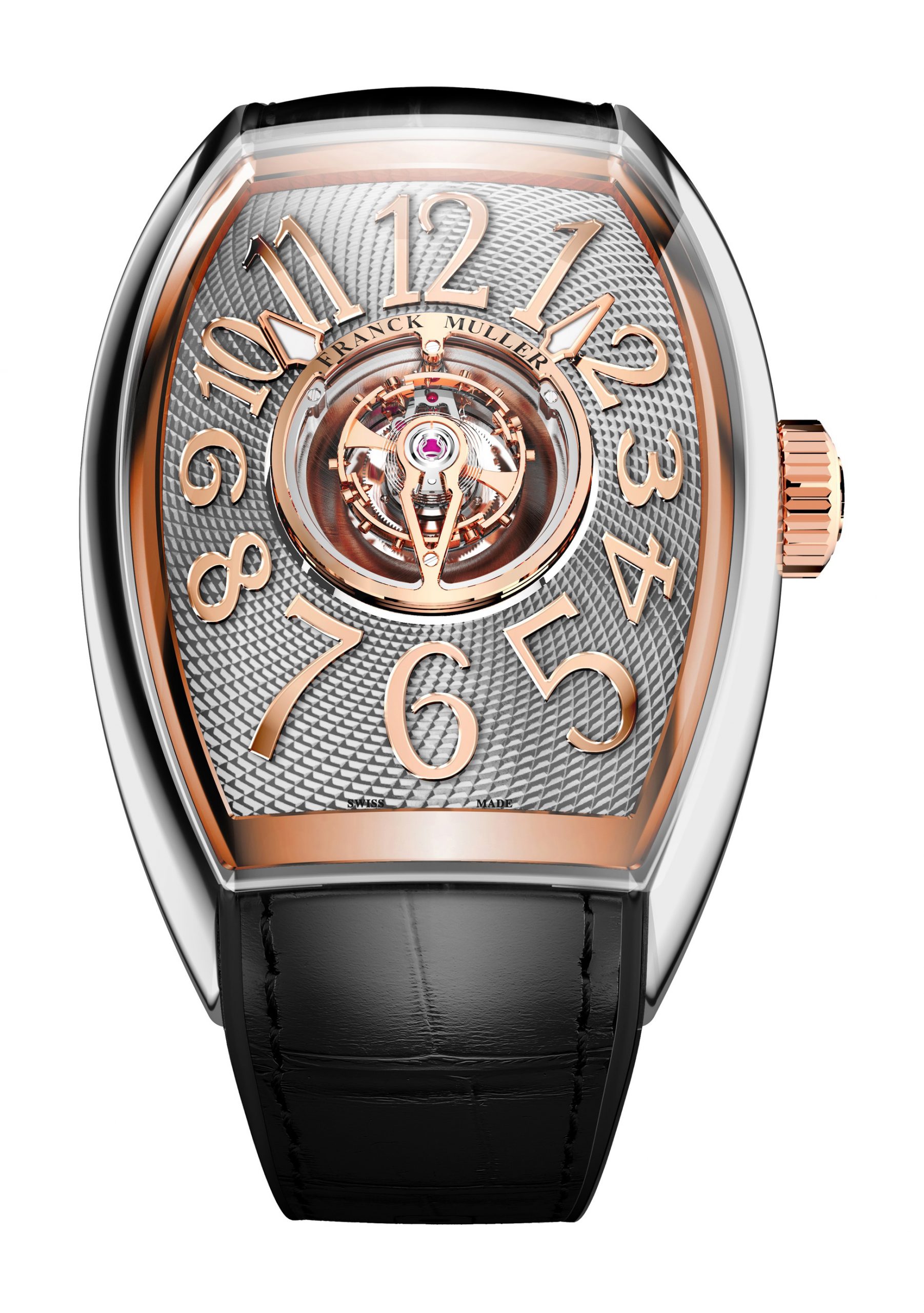 Franck Muller Grand Central luxury timepiece - detailed view
