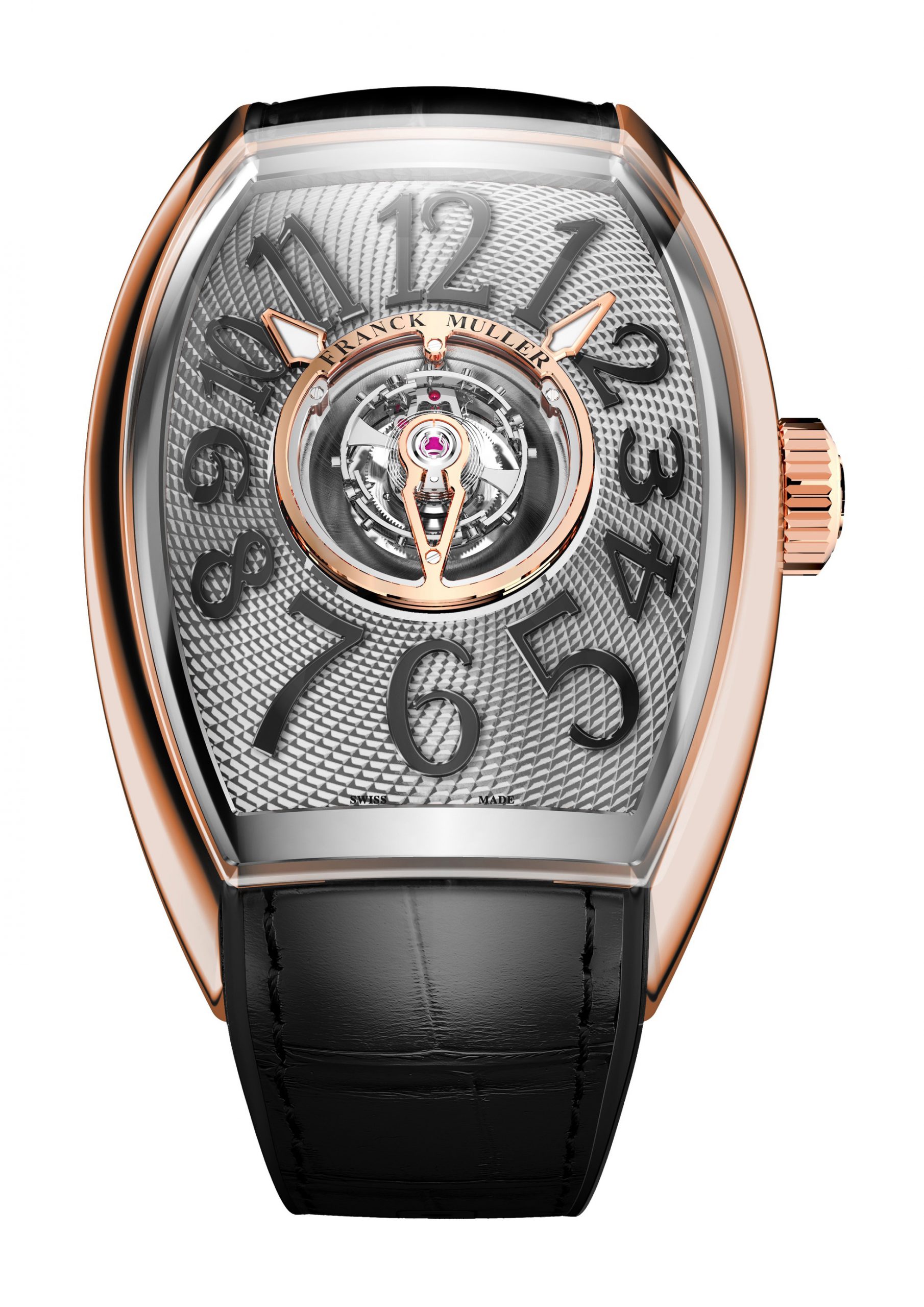 Franck Muller Grand Central luxury timepiece - detailed view