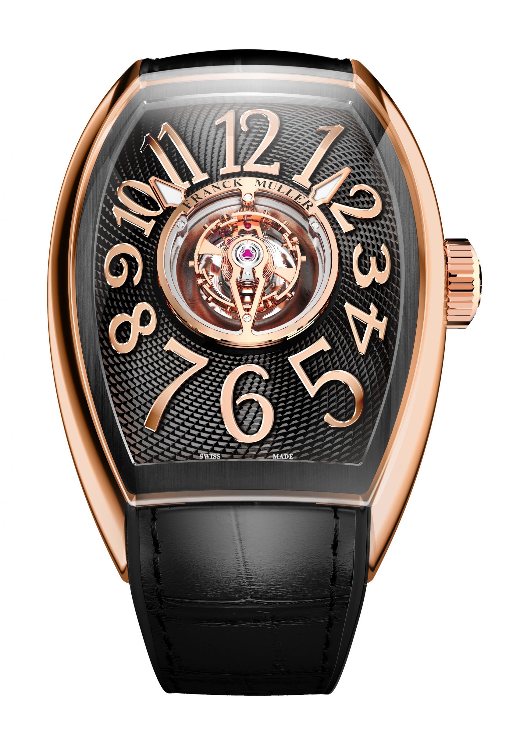 Franck Muller Grand Central luxury timepiece - detailed view