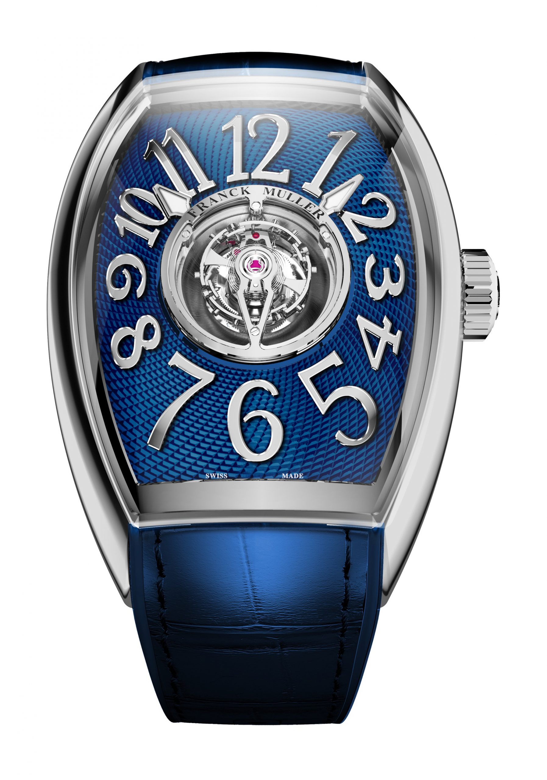 Franck Muller Grand Central luxury timepiece - detailed view