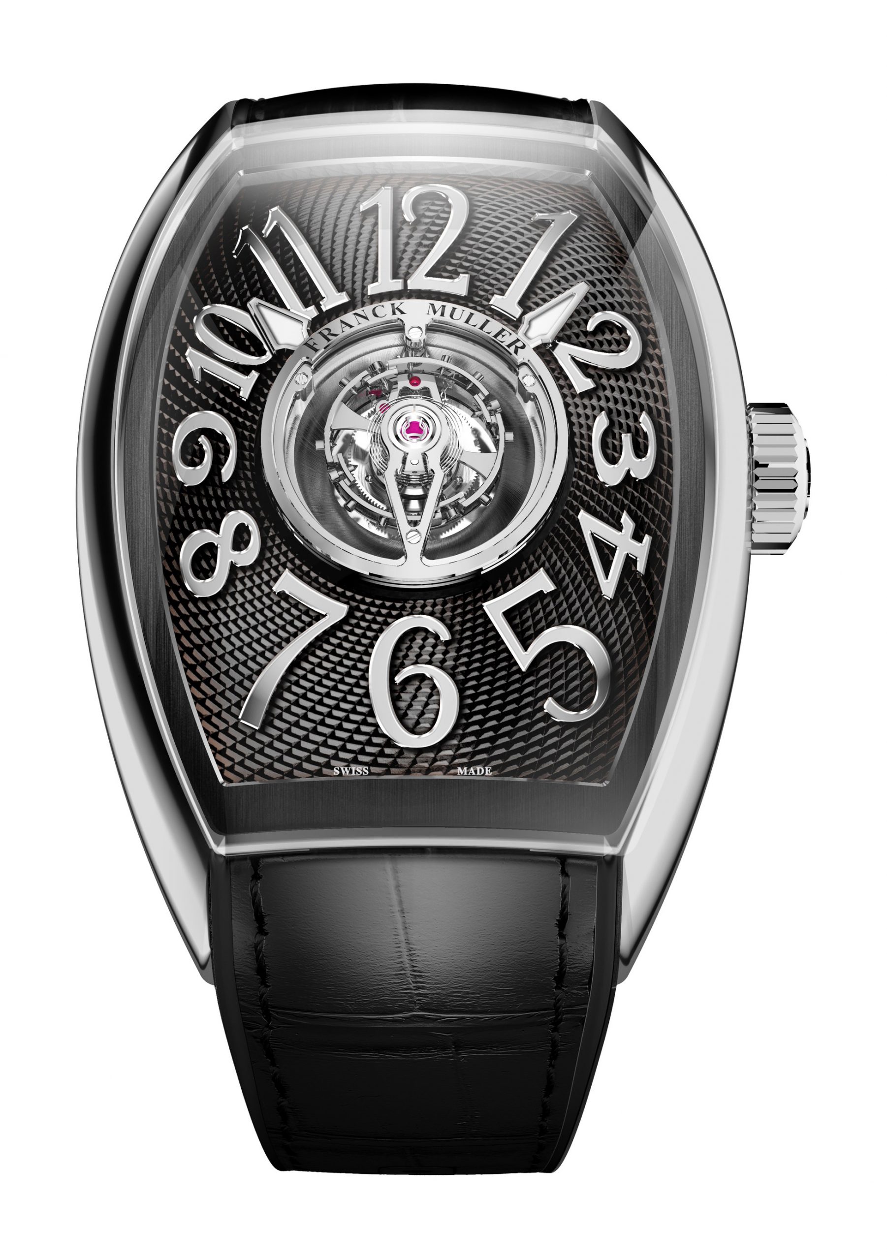 Franck Muller Grand Central luxury timepiece - detailed view