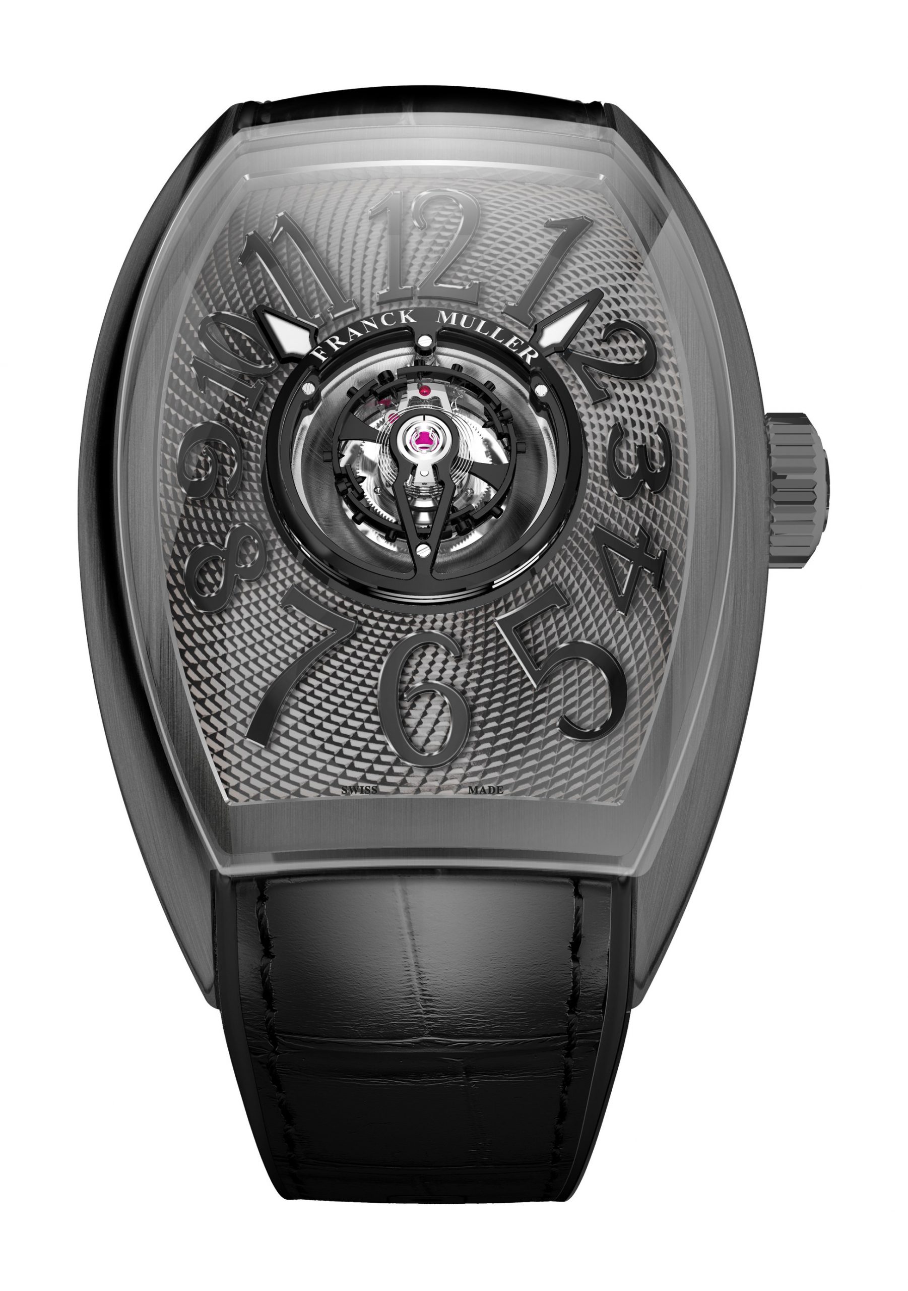 Franck Muller Grand Central luxury timepiece - detailed view