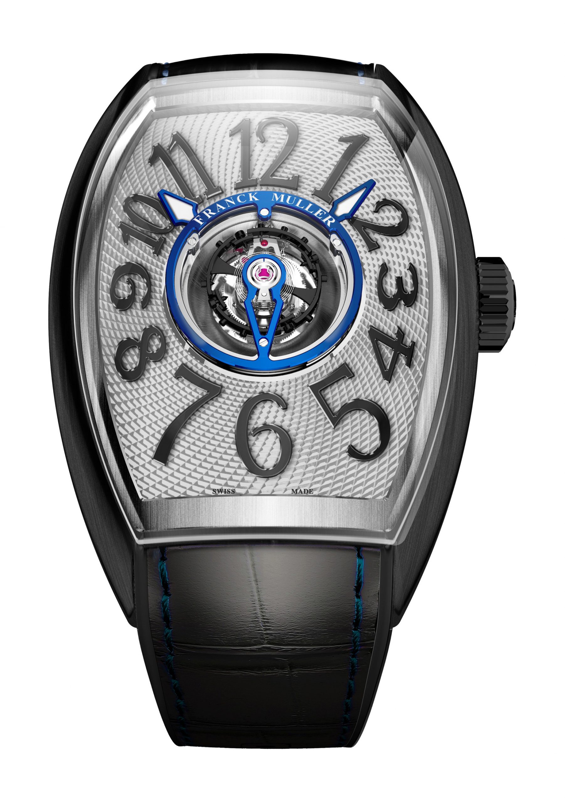 Franck Muller Grand Central luxury timepiece - detailed view