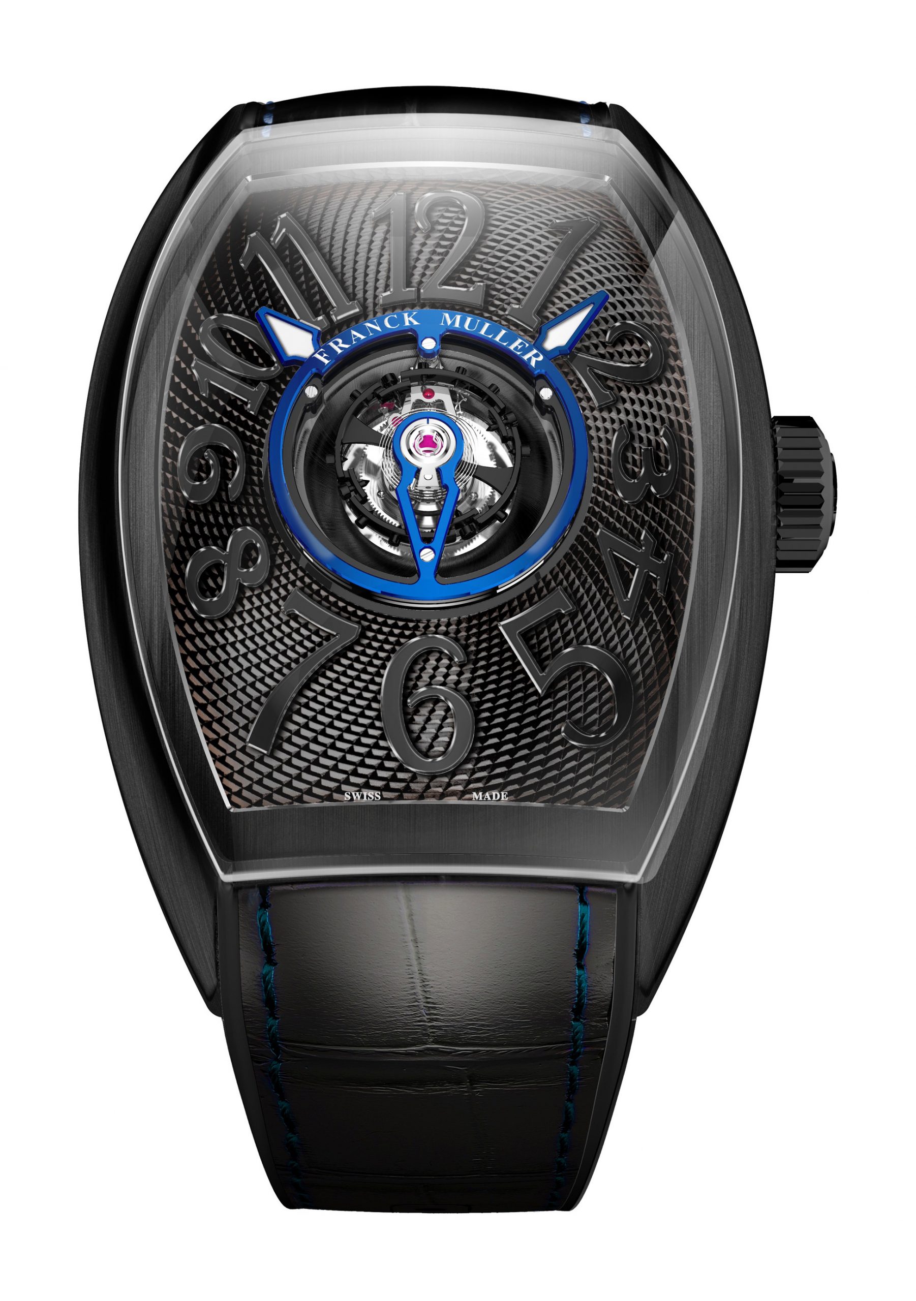 Franck Muller Grand Central luxury timepiece - detailed view