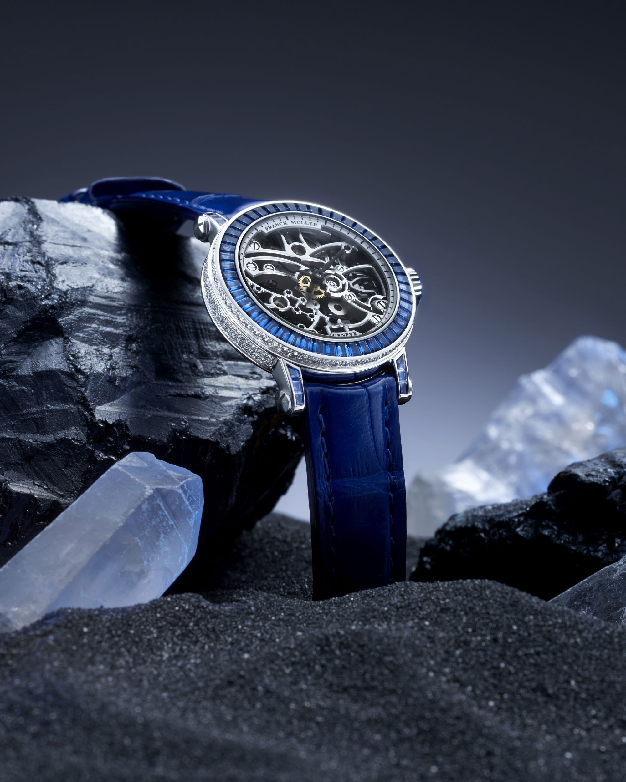 Franck Muller Round Skeleton Baguette - View 2